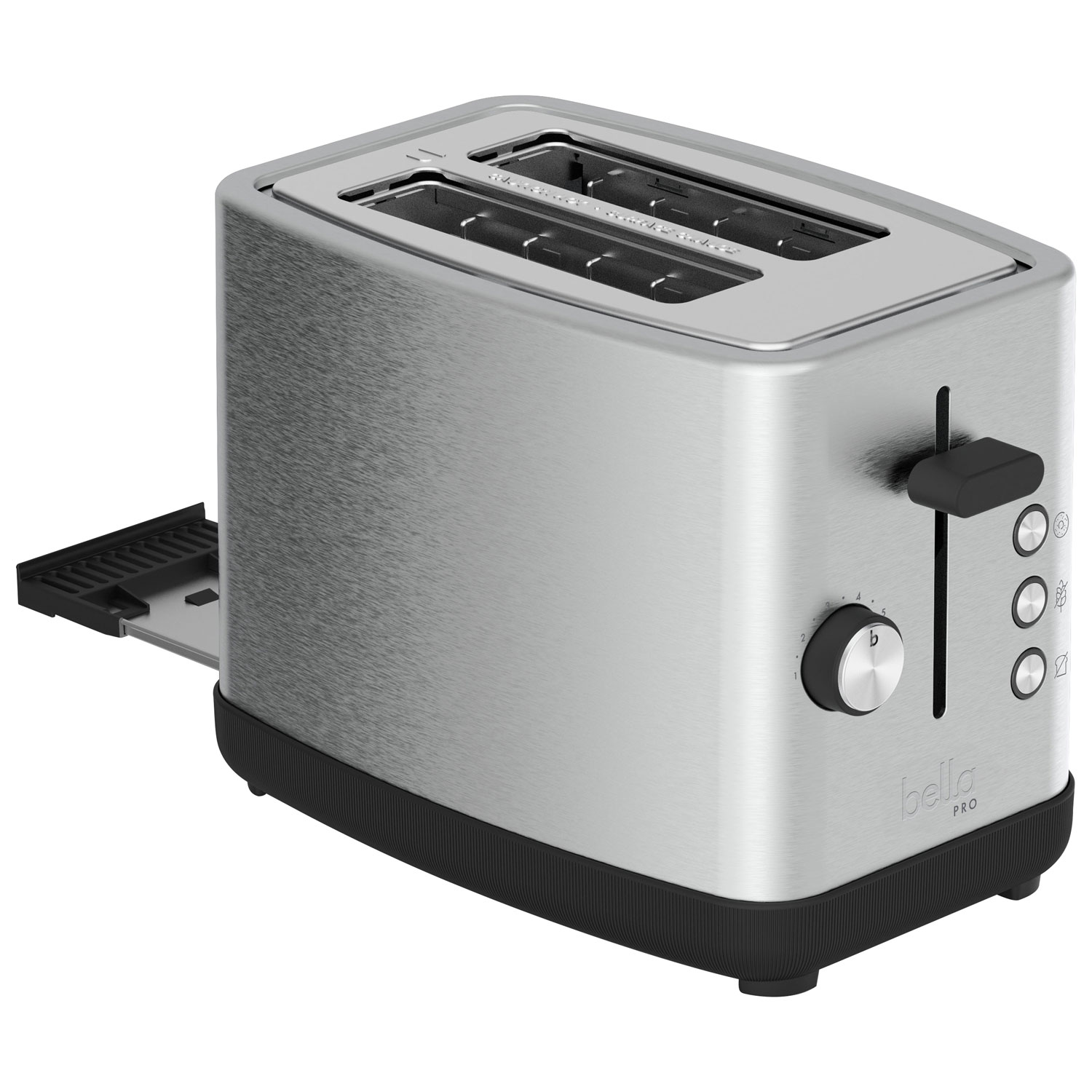 Bella Pro Toaster - 2-Slice - Stainless Steel - Only at Best Buy