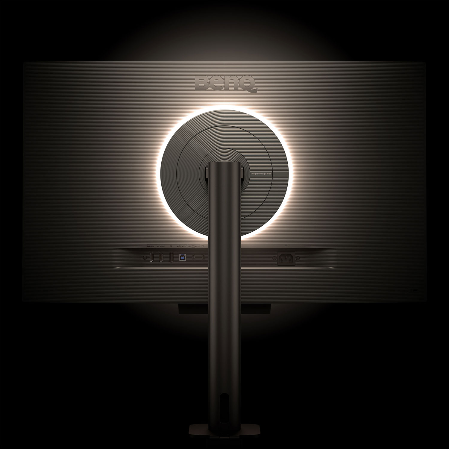 Moniteur ACL IPS Ultra HD 4K 60 Hz de 31,5 po de BenQ avec temps de réponse de 5 ms gris à gris - Gris métallique