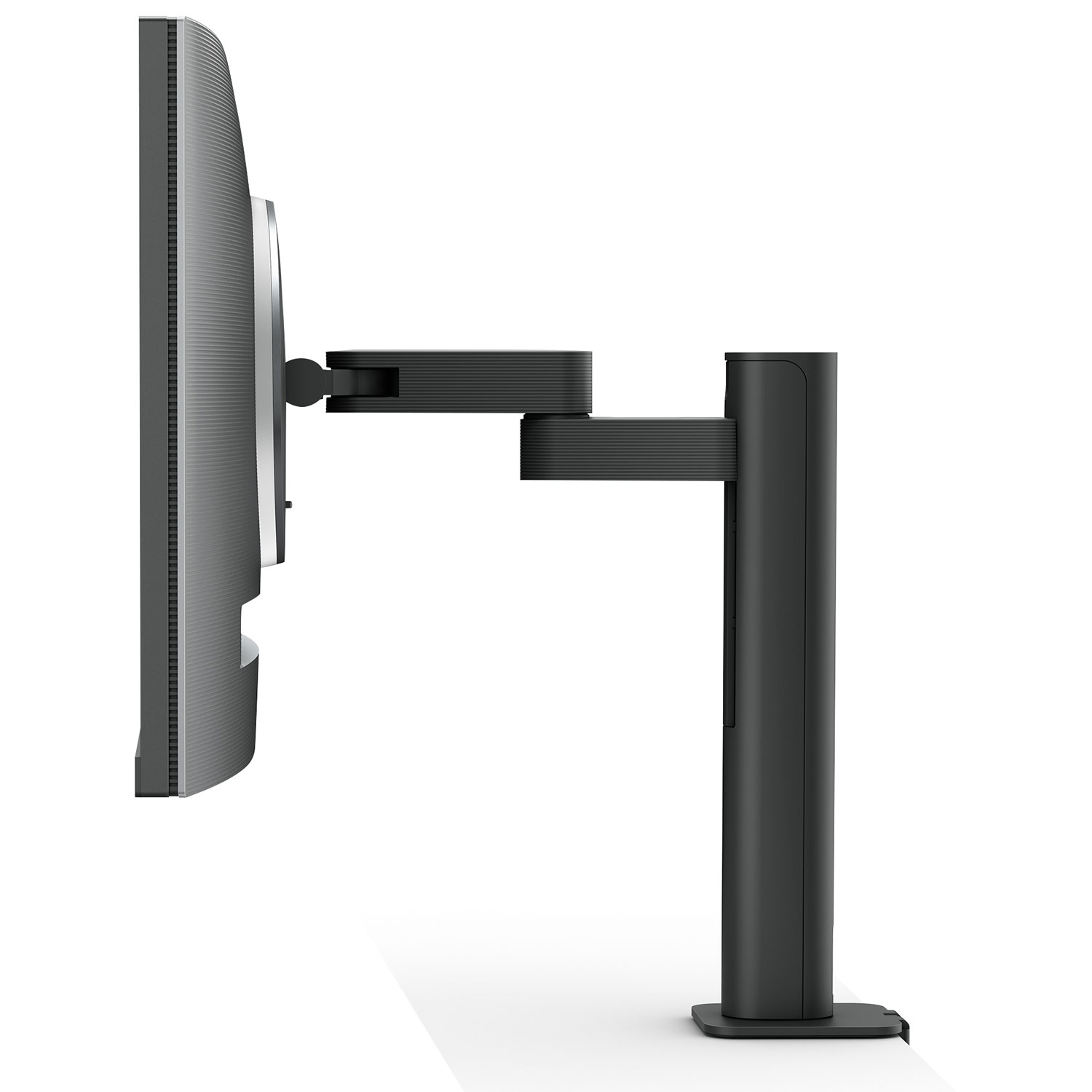 Moniteur ACL IPS Ultra HD 4K 60 Hz de 31,5 po de BenQ avec temps de réponse de 5 ms gris à gris - Gris métallique