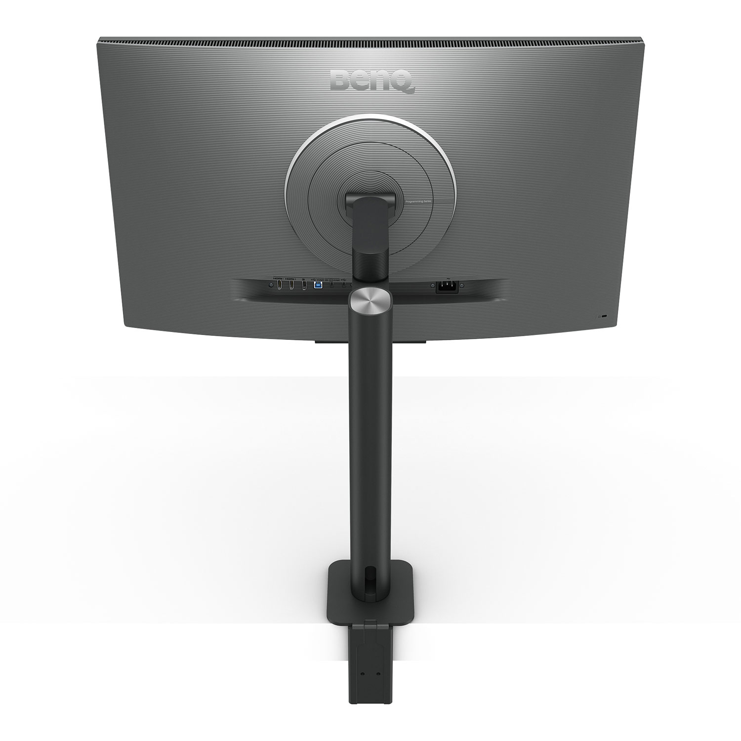 Moniteur ACL IPS Ultra HD 4K 60 Hz de 31,5 po de BenQ avec temps de réponse de 5 ms gris à gris - Gris métallique