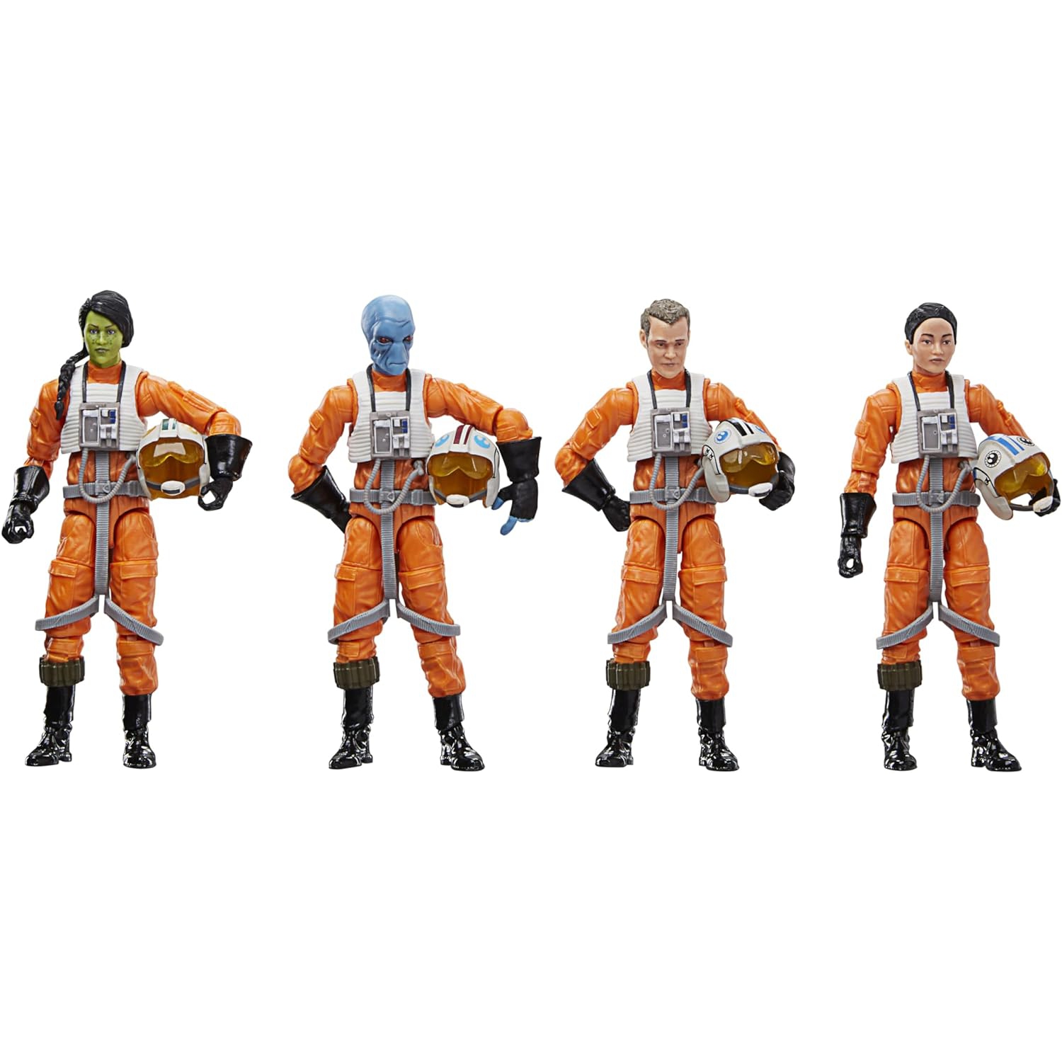 Star Wars The Vintage Collection 3.75 Inch Action Figure Box Set - X-Wing Pilot 4-Pack