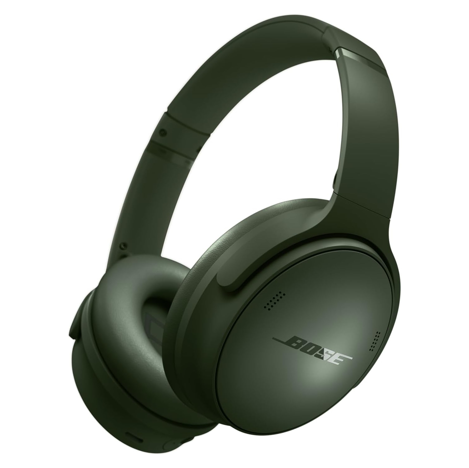 Open Box - Bose QuietComfort Wireless Noise Cancelling Headphones, Bluetooth Over Ear Headphones with Up to 24 Hours of Battery Life, Cypress Green