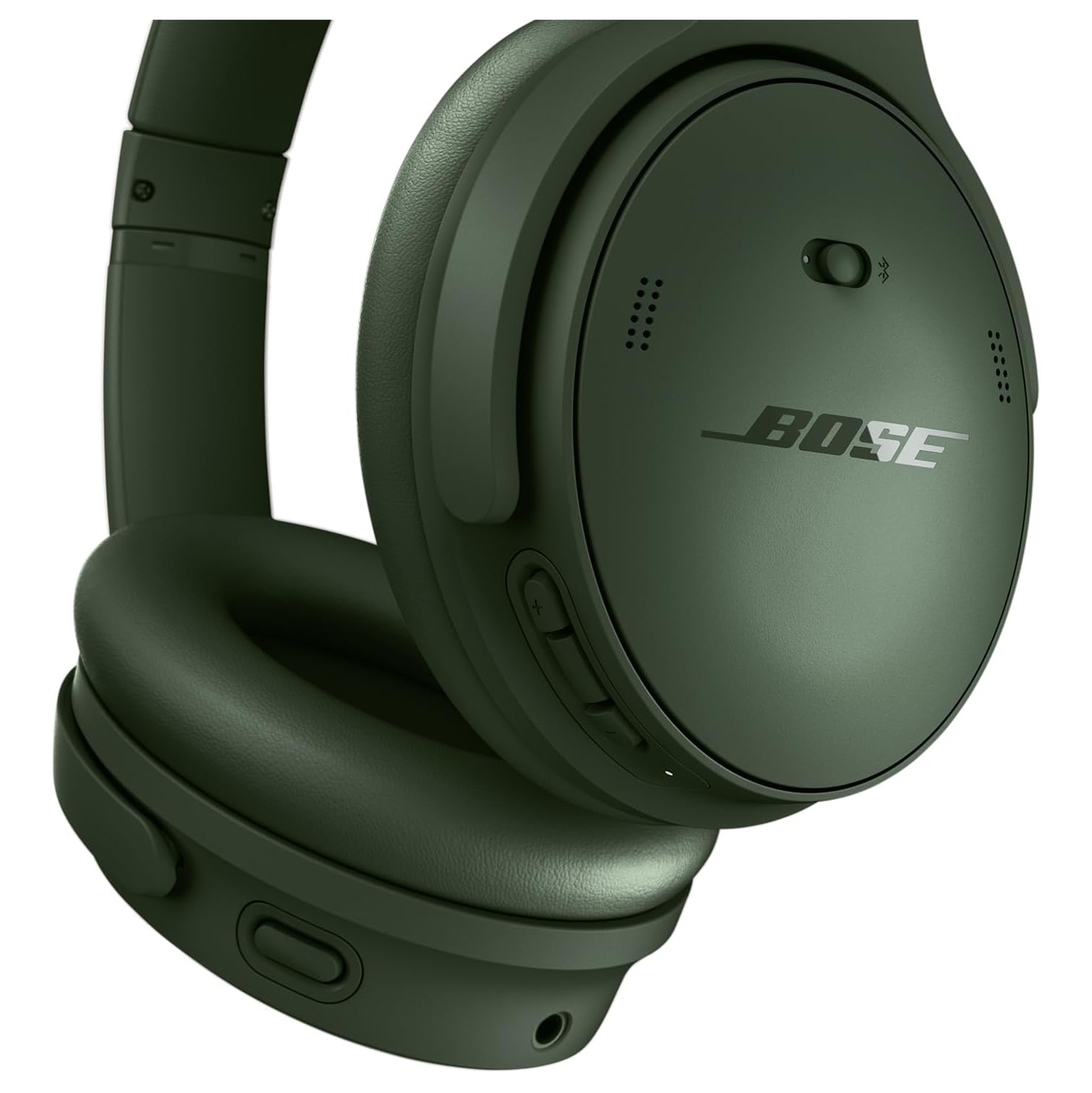 Open Box - Bose QuietComfort Wireless Noise Cancelling Headphones, Bluetooth Over Ear Headphones with Up to 24 Hours of Battery Life, Cypress Green