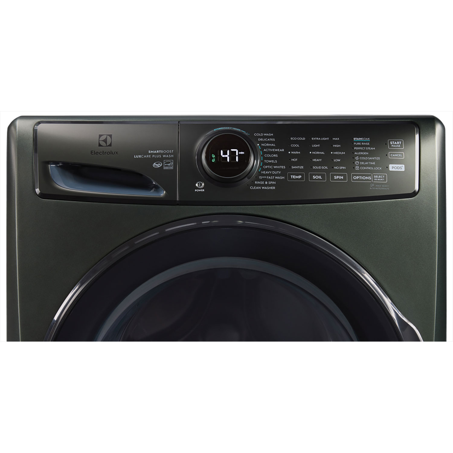 Electrolux 5.2 Cu. Ft. High Efficiency Front Load Steam Washer - Alpine Green