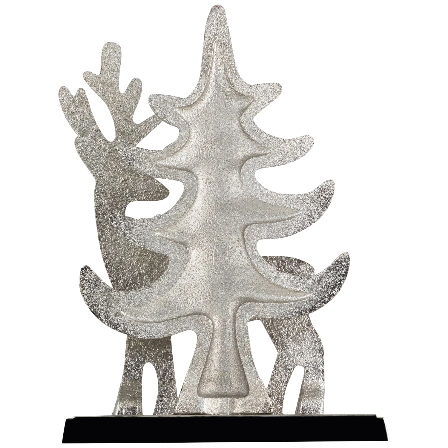 Reindeer and Pine Tree Christmas Stocking Holder - 7"