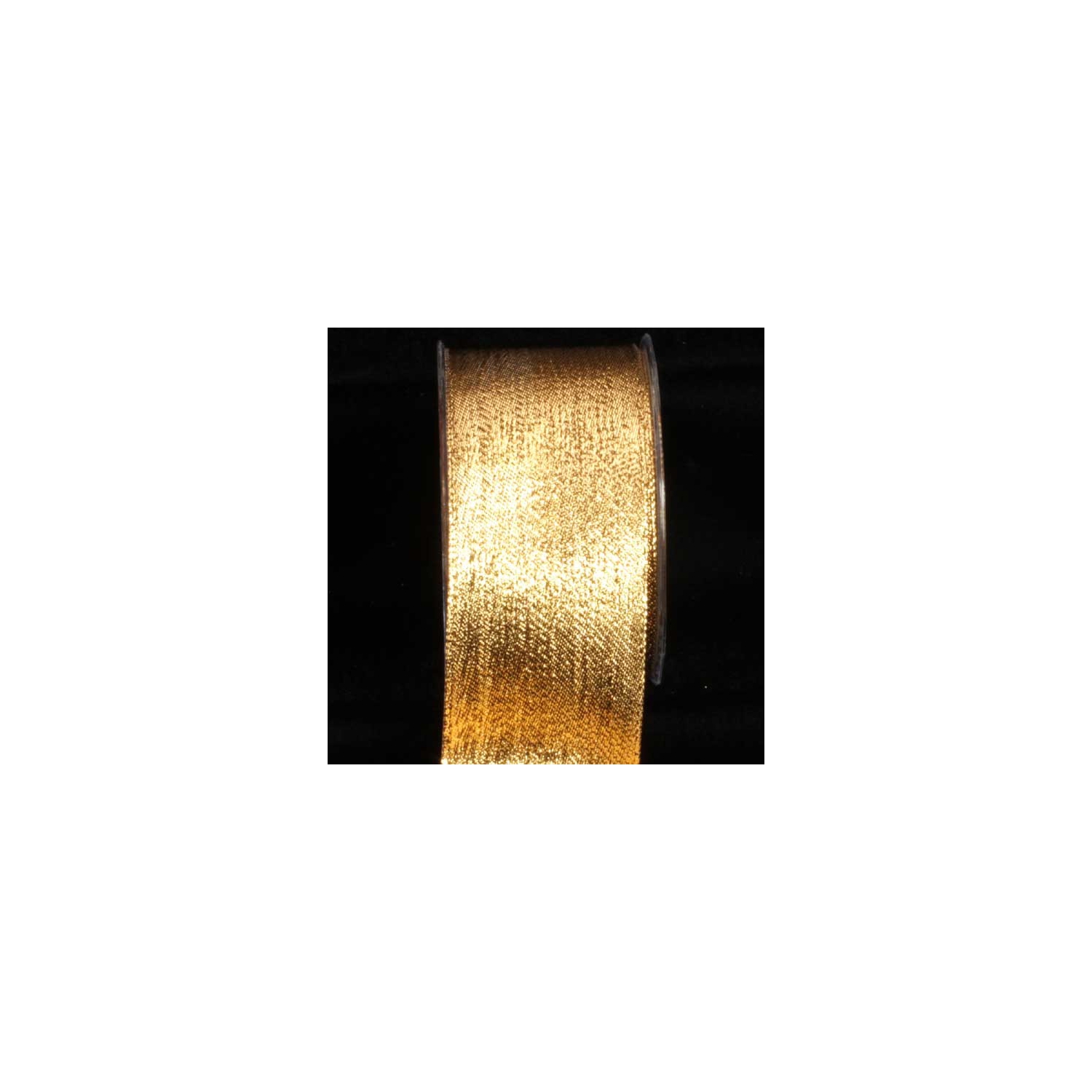 Shimmering Gold Contemporary Wired Craft Ribbon 2.5" x 54 Yards