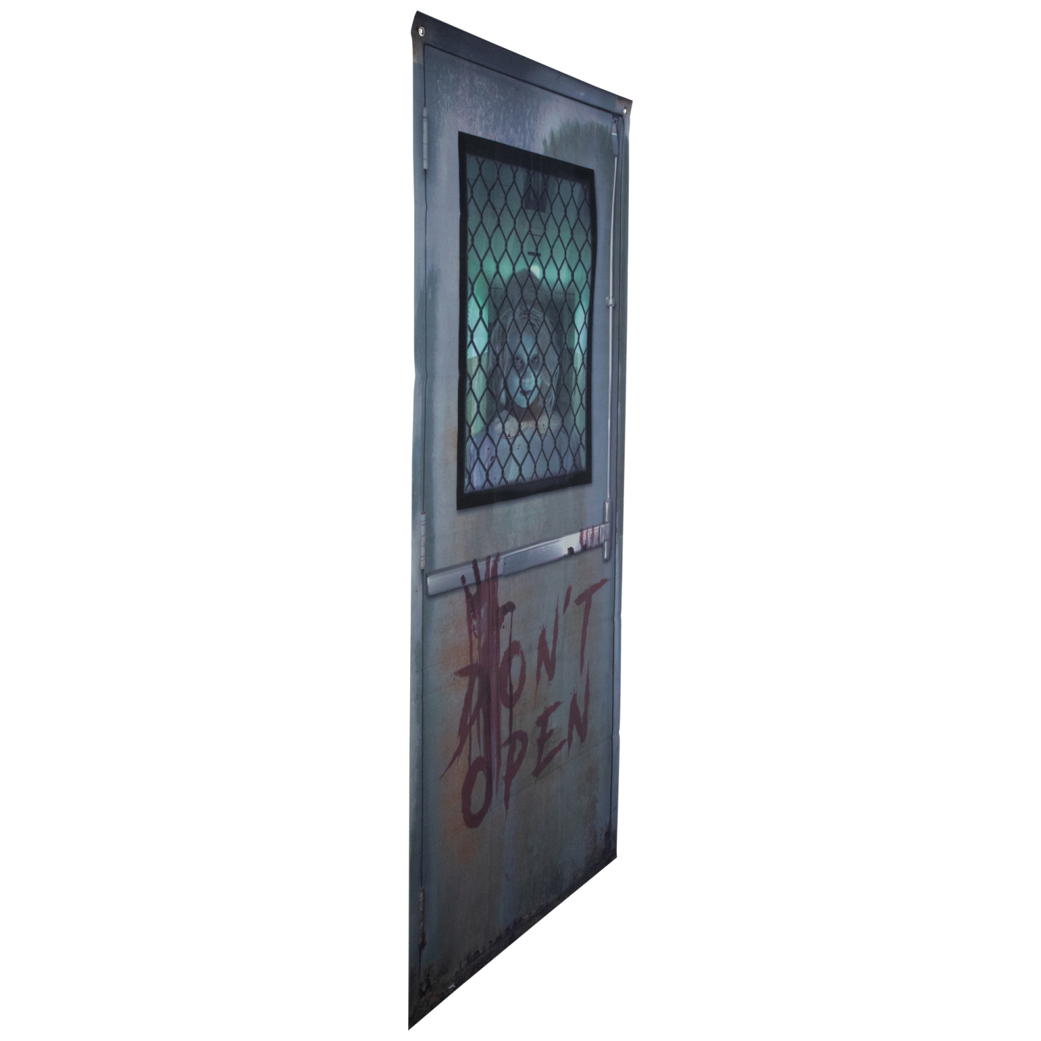 Don't Open Hospital Entryway Halloween Scary Door Decoration - 6'