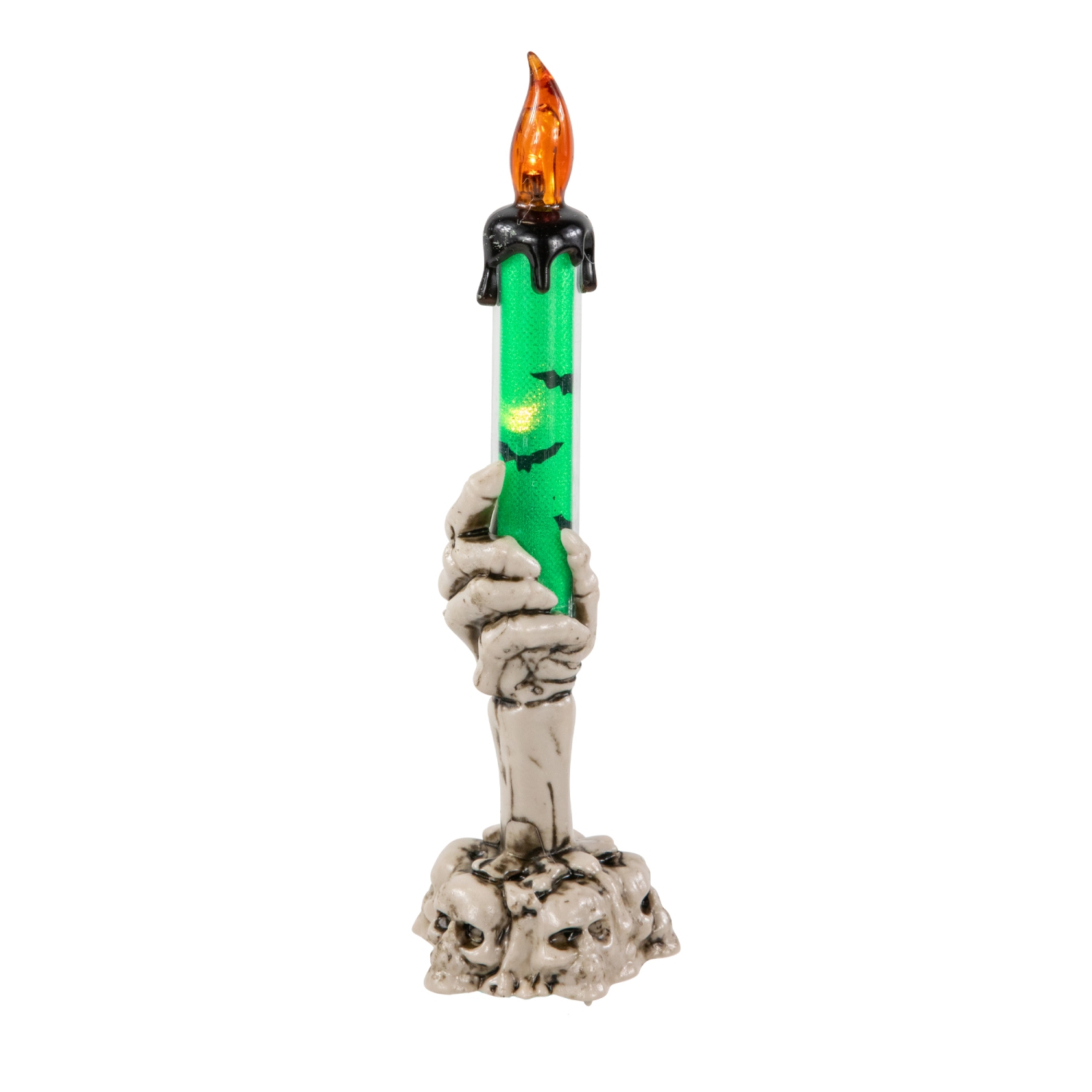LED Skeleton Hand Halloween Candles - 8.25" - Set of 3