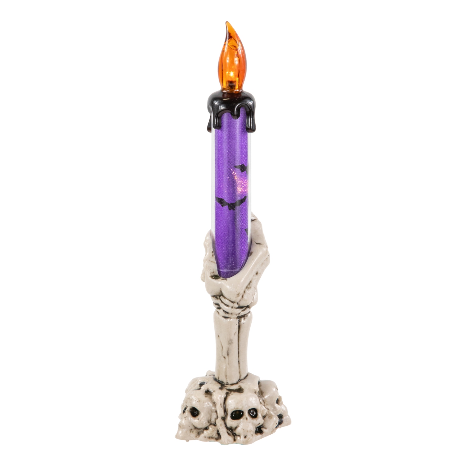 LED Skeleton Hand Halloween Candles - 8.25" - Set of 3