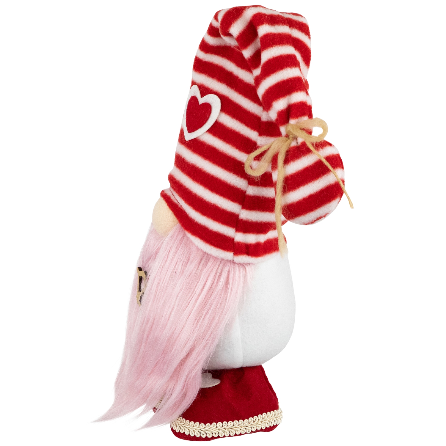 Plush Bow and Arrow Valentine's Day Gnome - 19" - Pink