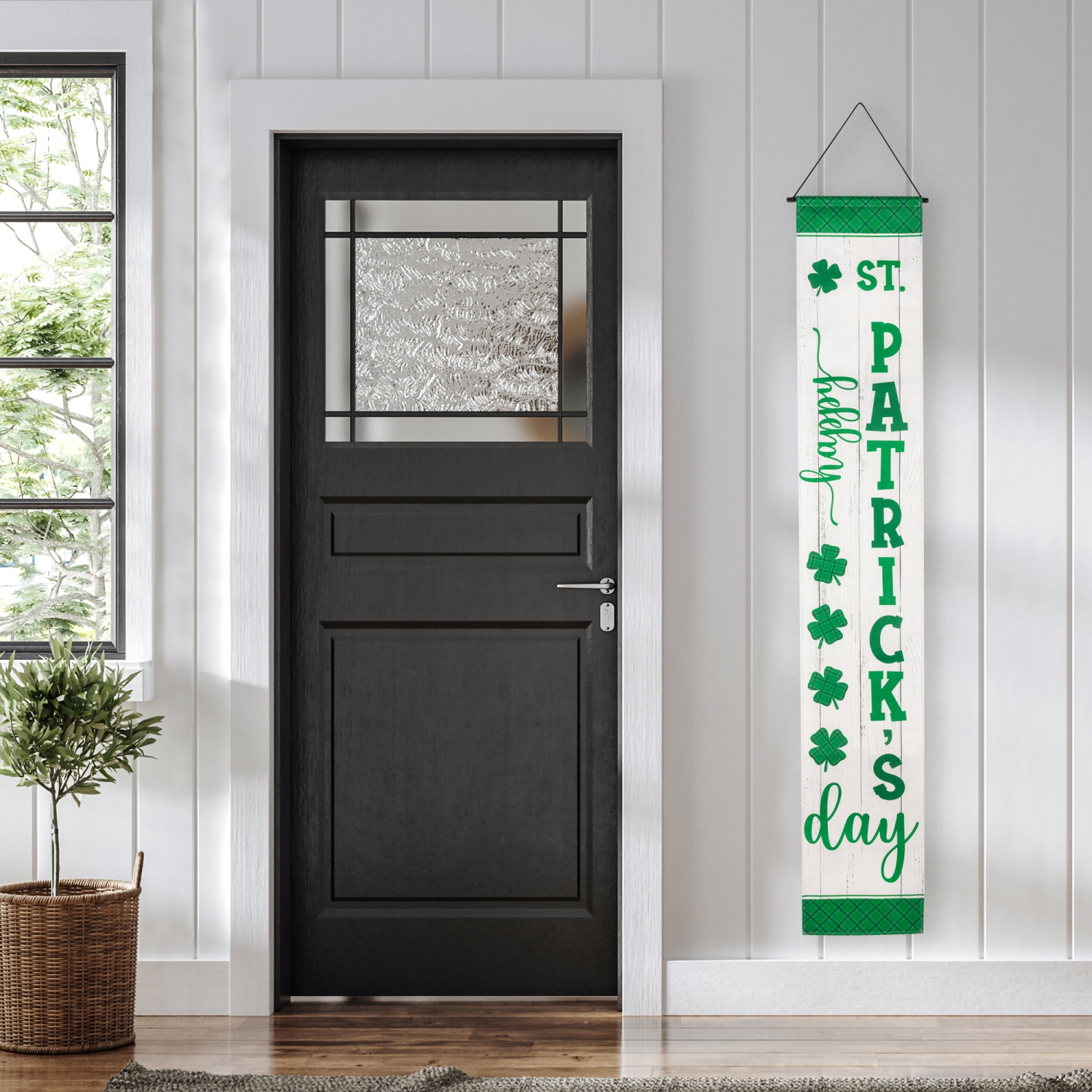 Welcome St. Patrick's Day Porch Door Banners - 71" - Set of 2