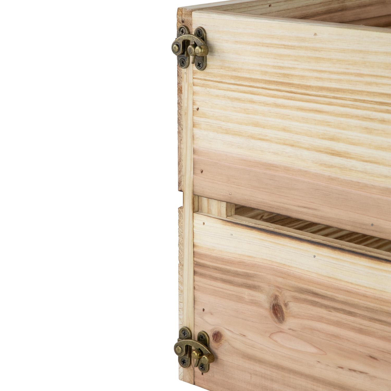 Collier en bois de 18 po pour arbre de Noël « Lay Presents AT My Feet »