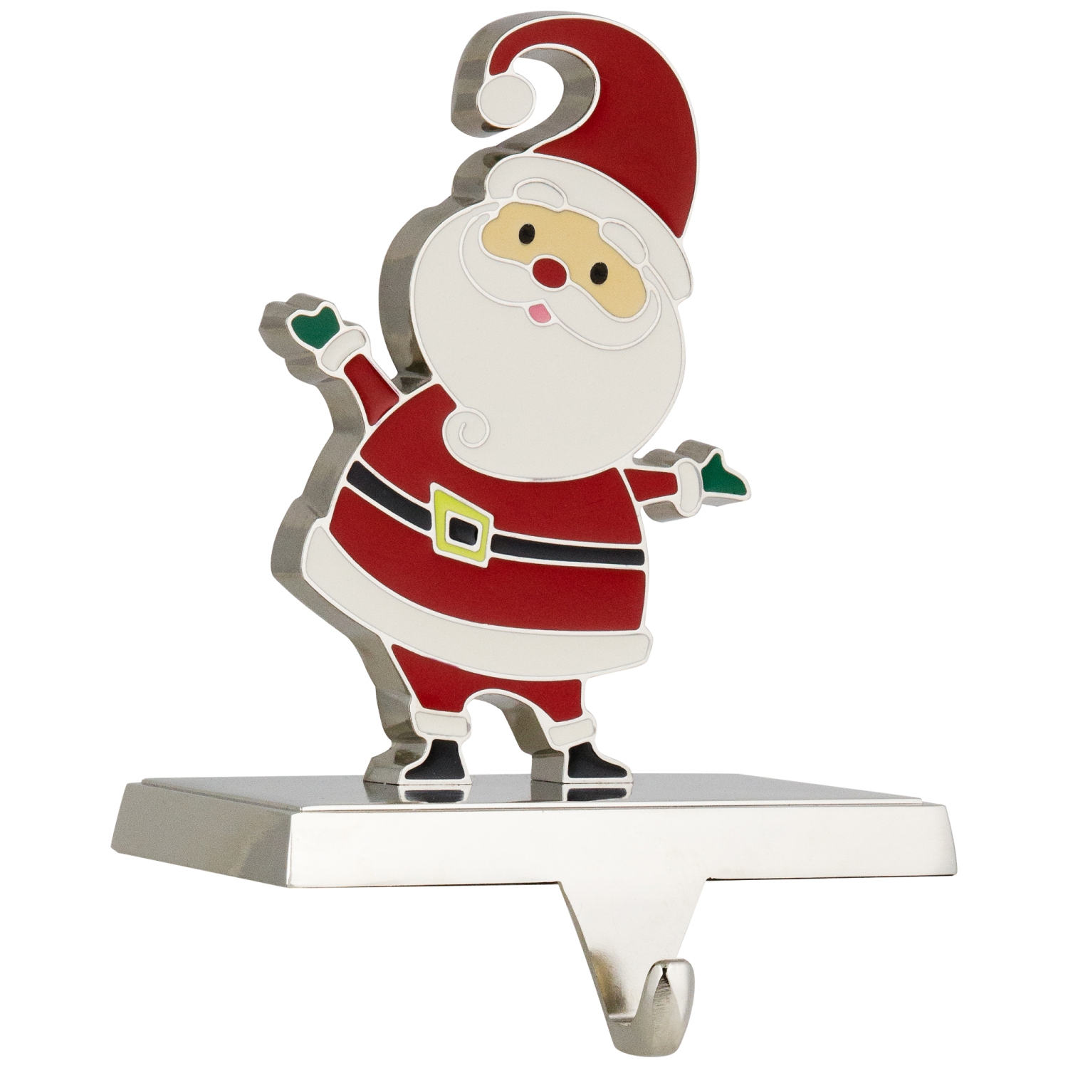 Santa Claus Christmas Stocking Holder - 5.5"
