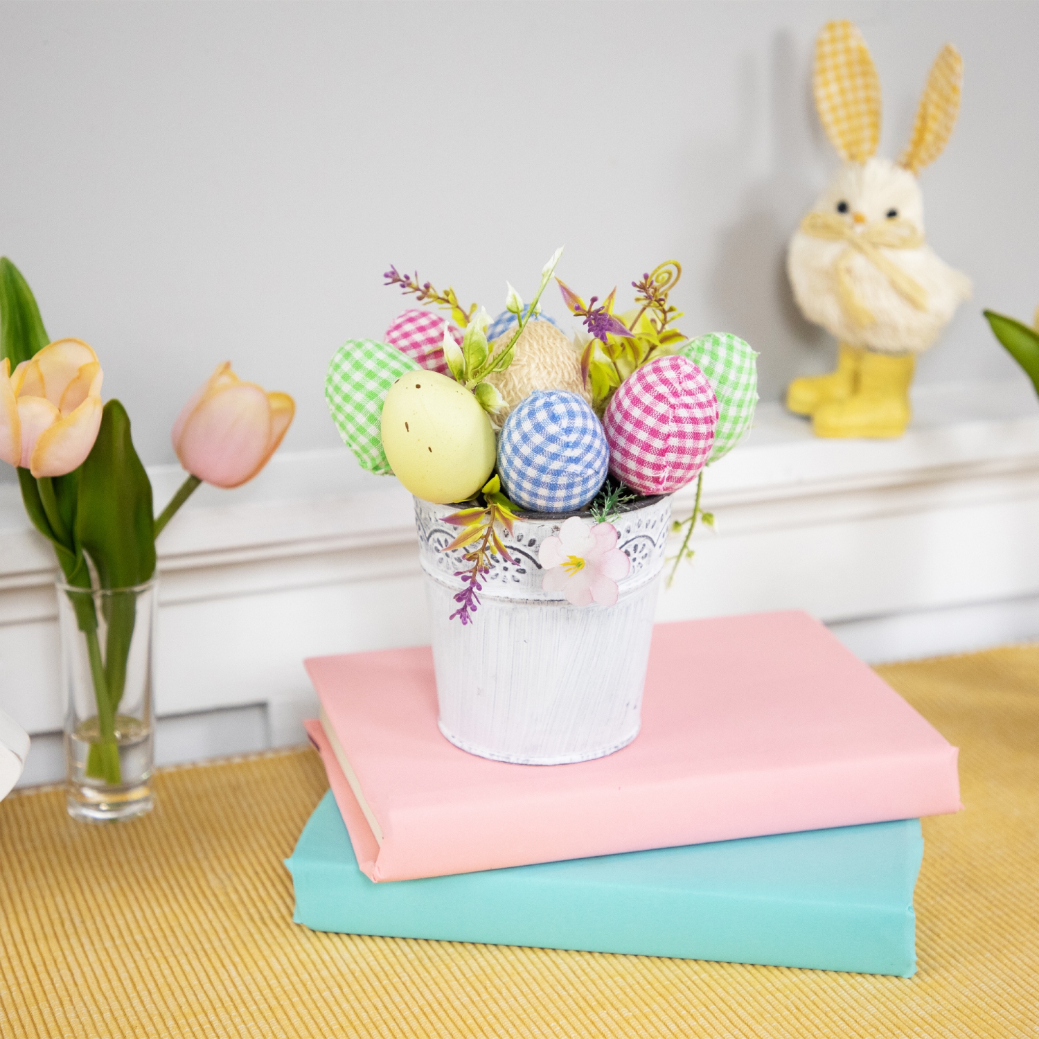 Easter Egg Spring Potted Floral Arrangement - 7"
