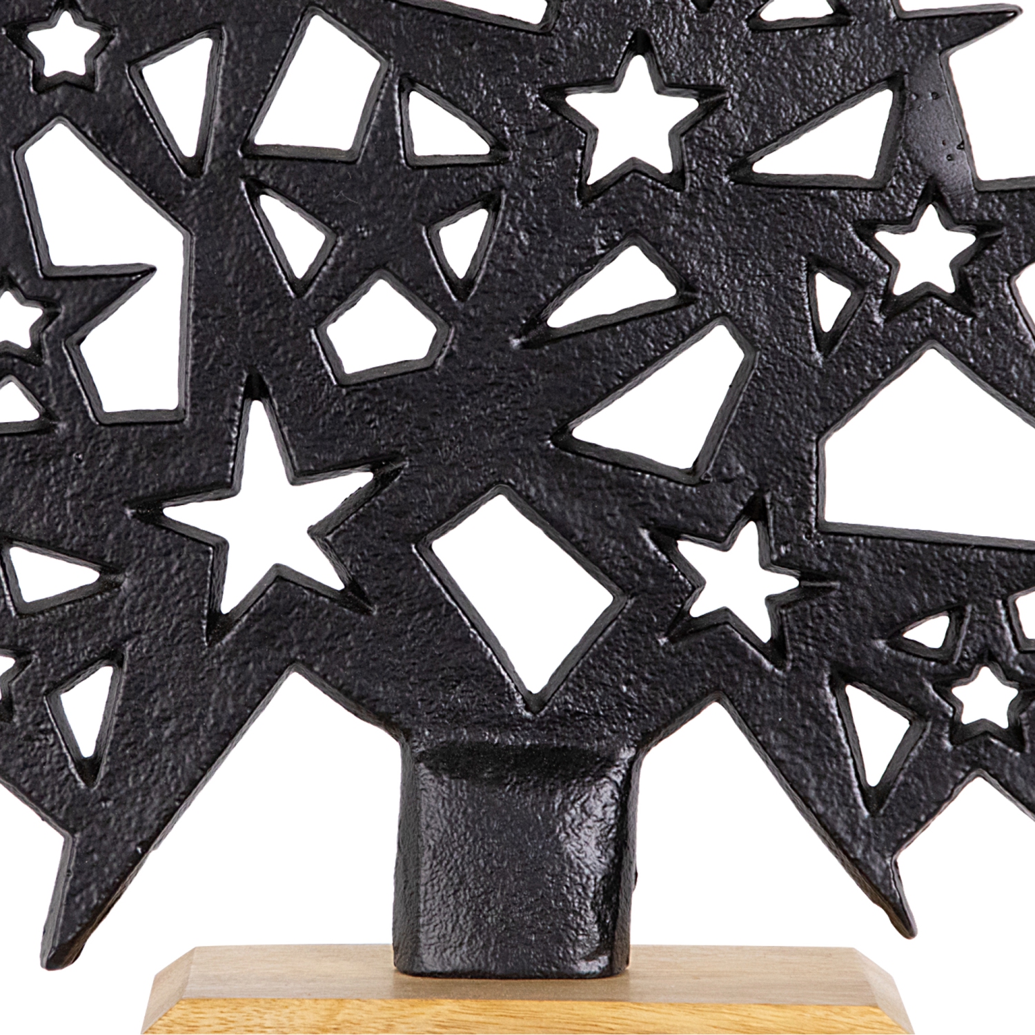 Super Star Tree Metal Christmas Decoration - 16.5"