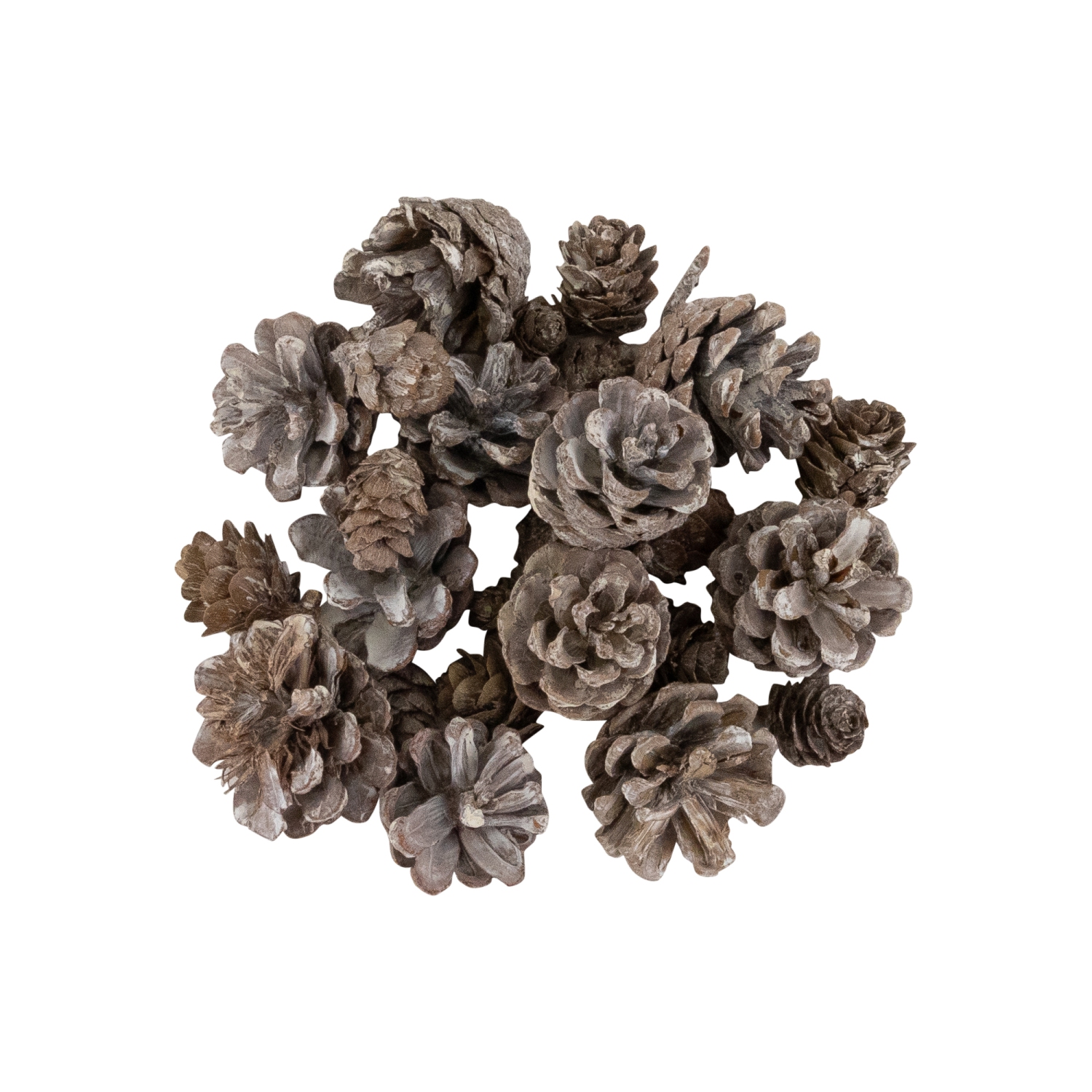 Glittered Berries and Pinecones Christmas Decorations - 6"