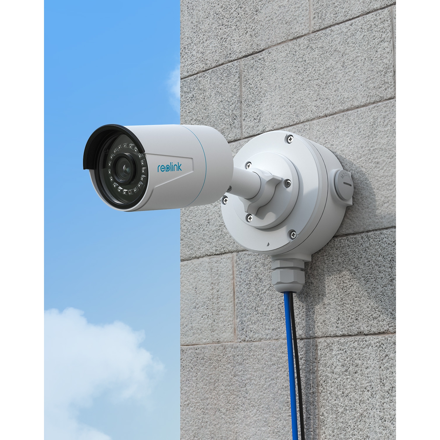 REOLINK Junction Box B10 Designed Camera B400, RLC-510A, RLC-510WA, RLC-810A, RLC-811A, RLC-811WA, RLC-1212A, Duo 2 PoE, Duo 2 WiFi, CX410, CX810