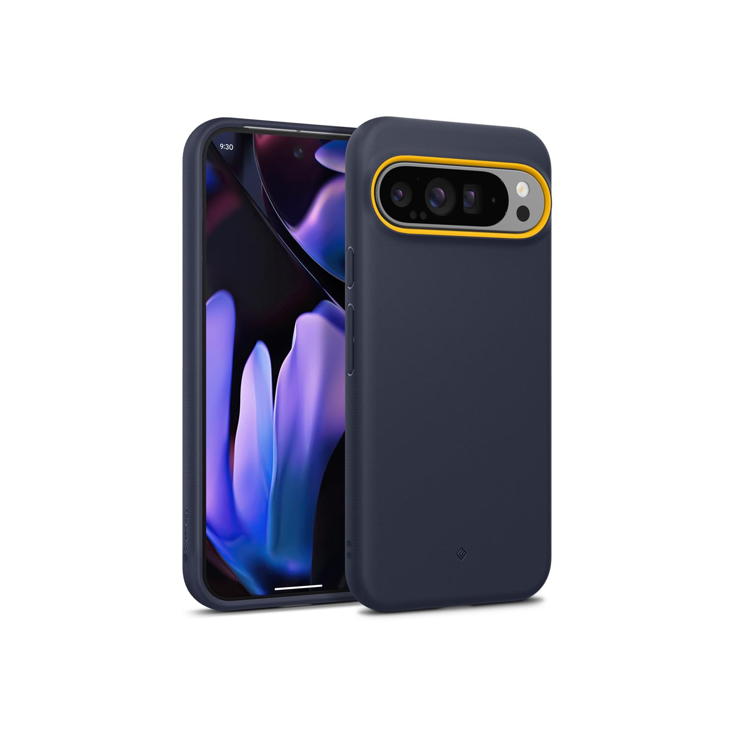 Caseology Nano Pop for Google Pixel 9 Pro XL Case 5G Silicone Case - Blueberry Navy