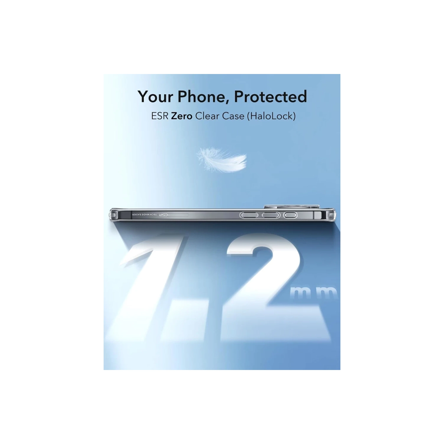 iPhone 16 Case – MagSafe Compatible, Clear Shockproof Thin Cover, Camera Protection, Anti-Yellowing & Scratch Resistant, Zero Series