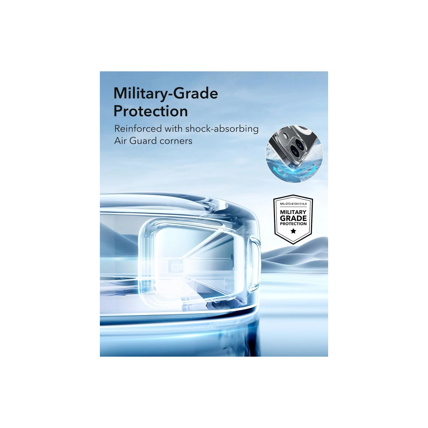 iPhone 16 Case – MagSafe Compatible, Clear Shockproof Thin Cover, Camera Protection, Anti-Yellowing & Scratch Resistant, Zero Series