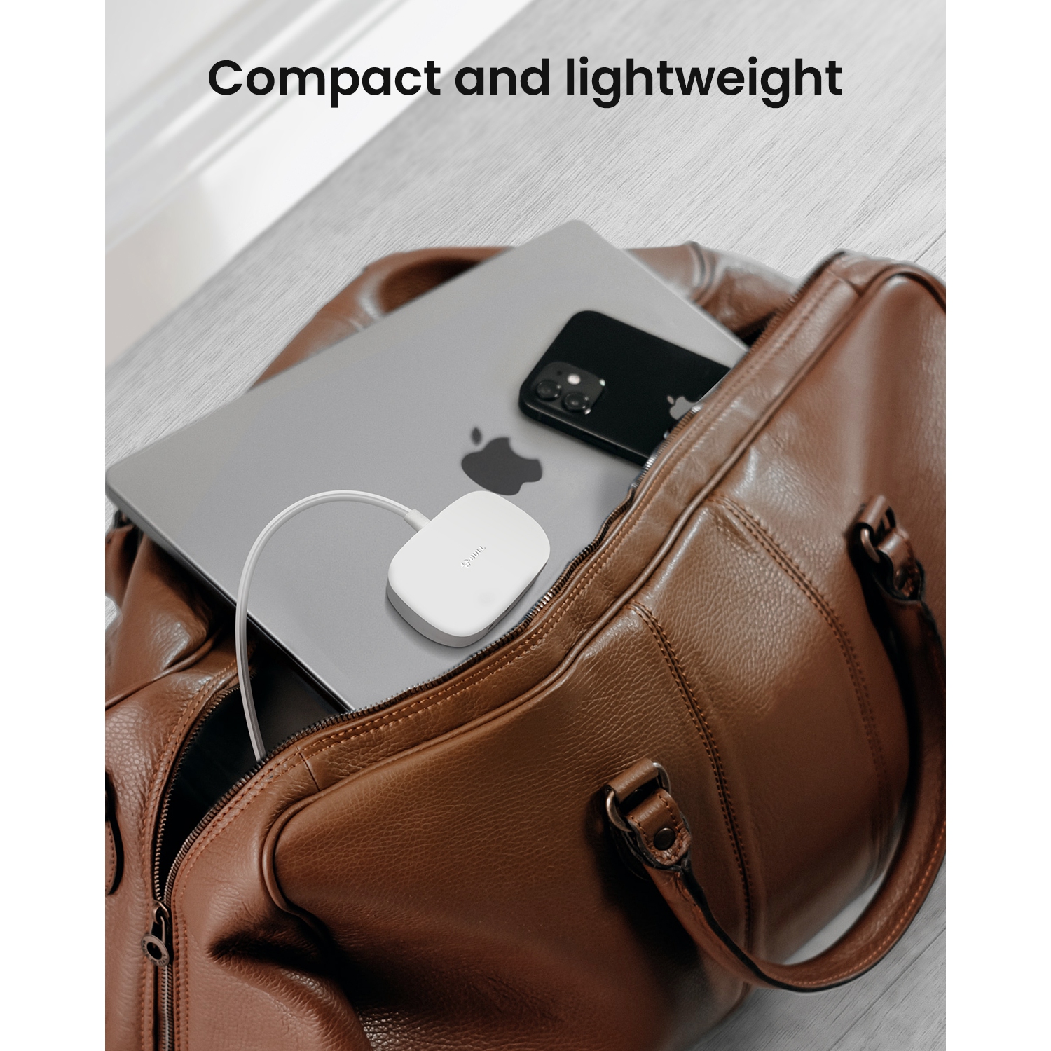 Station de chargement USB de Bull - barre d'alimentation à 4 ports de chargement rapide USB de type A de 20 W compatible avec MacBook Pro de