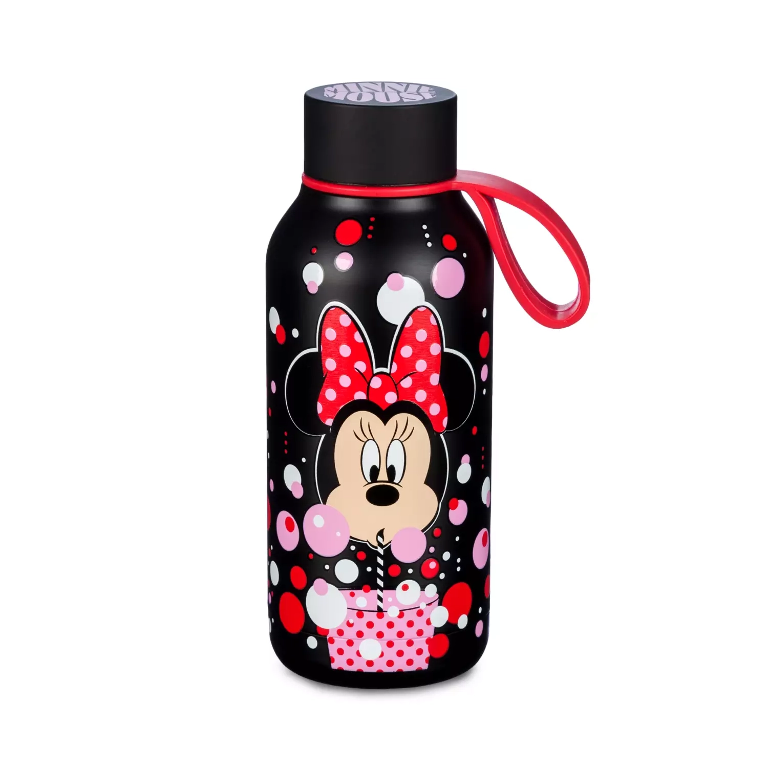 Bouteille d'eau en acier inoxydable Minnie Mouse de Disney