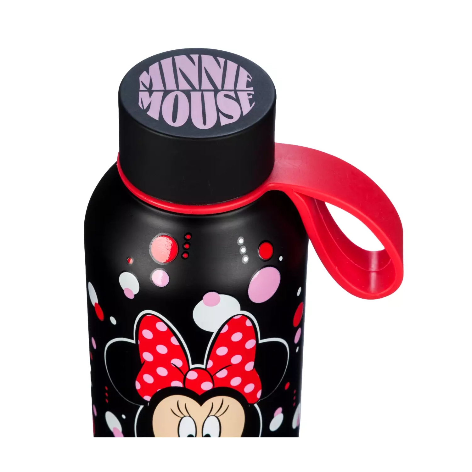 Bouteille d'eau en acier inoxydable Minnie Mouse de Disney