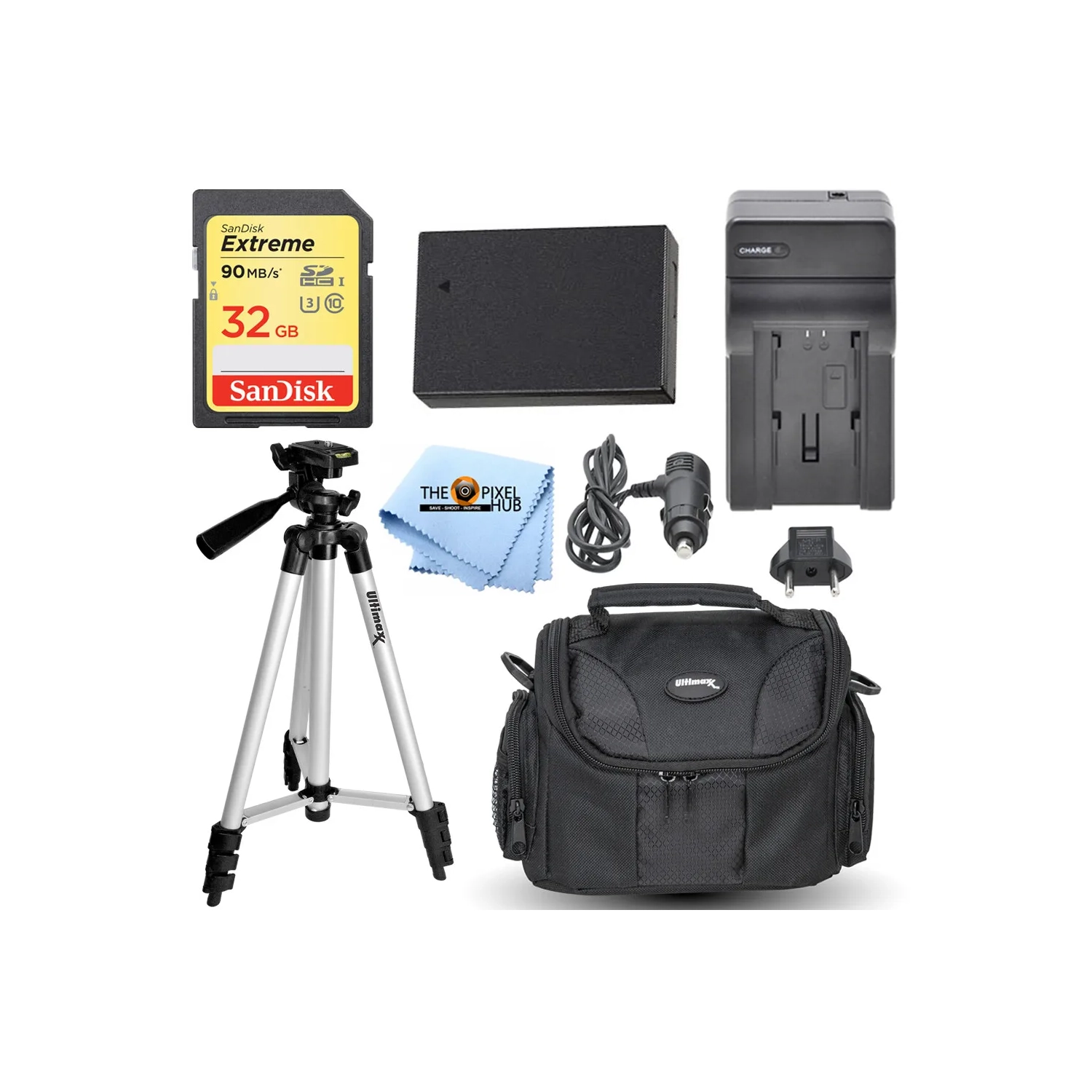 Deluxe Accessory Kit for Canon EOS RP SL2 SL3 T6s T6i T7i 77D 800D 760D 200D M5