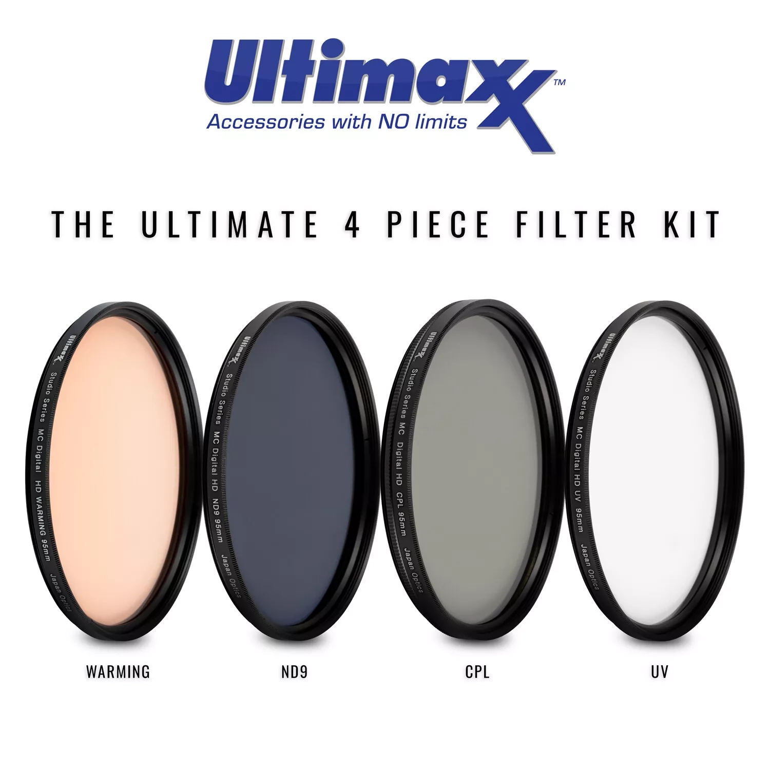 ULTIMAXX 105mm 4 Piece Multi Coated HD Filter Kit 105mm