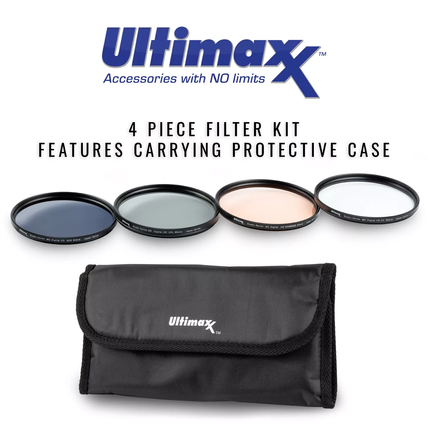 ULTIMAXX 105mm 4 Piece Multi Coated HD Filter Kit 105mm