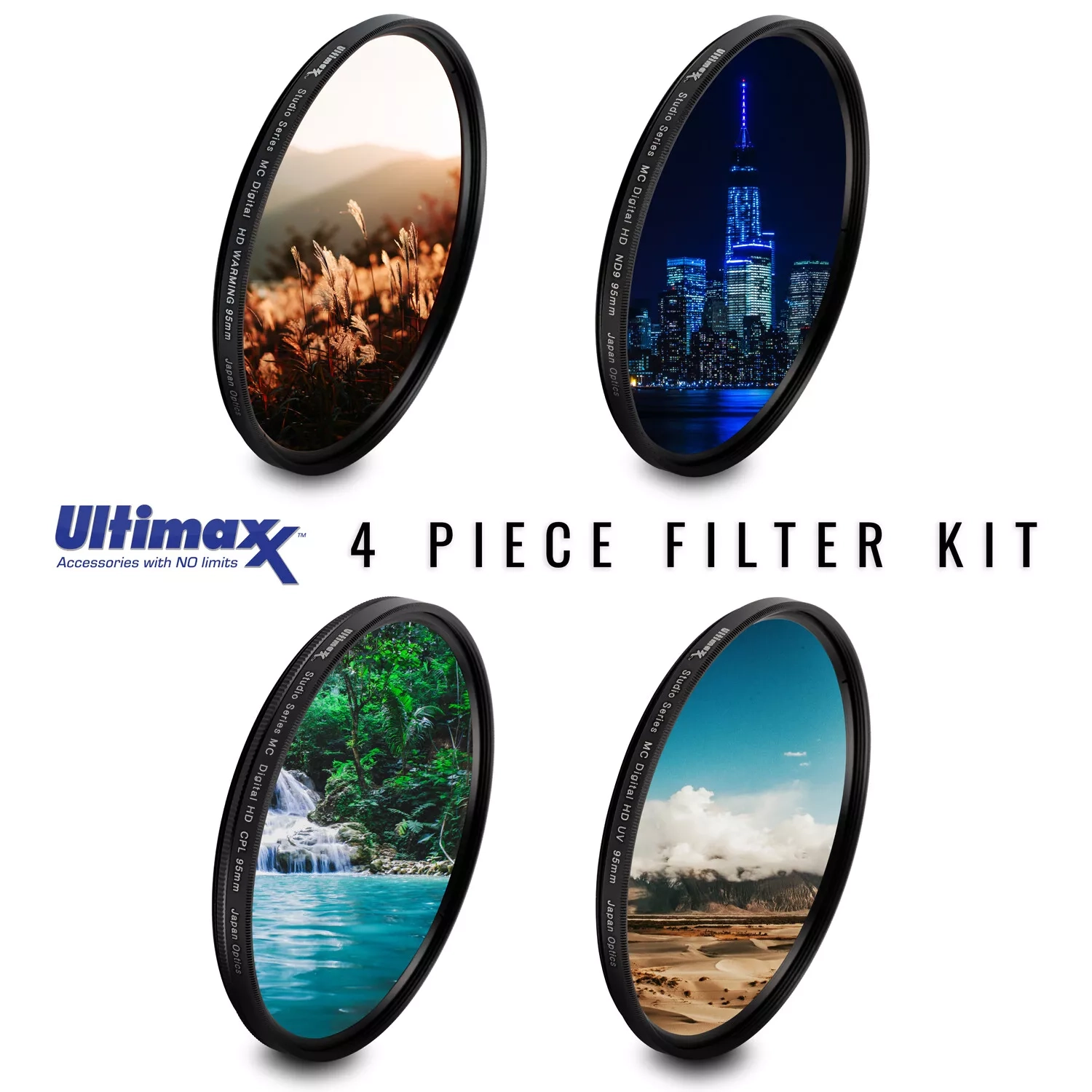 ULTIMAXX 105mm 4 Piece Multi Coated HD Filter Kit 105mm