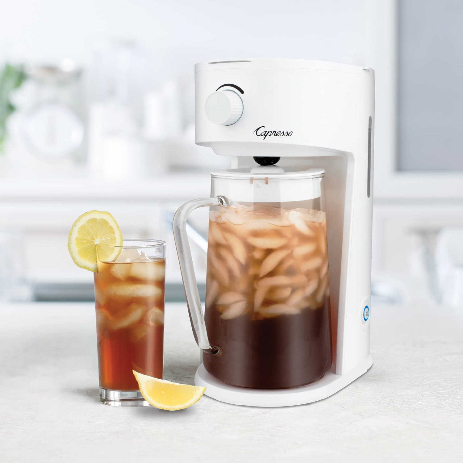 Capresso 623.02 Select Iced Tea Maker, 80 oz, White