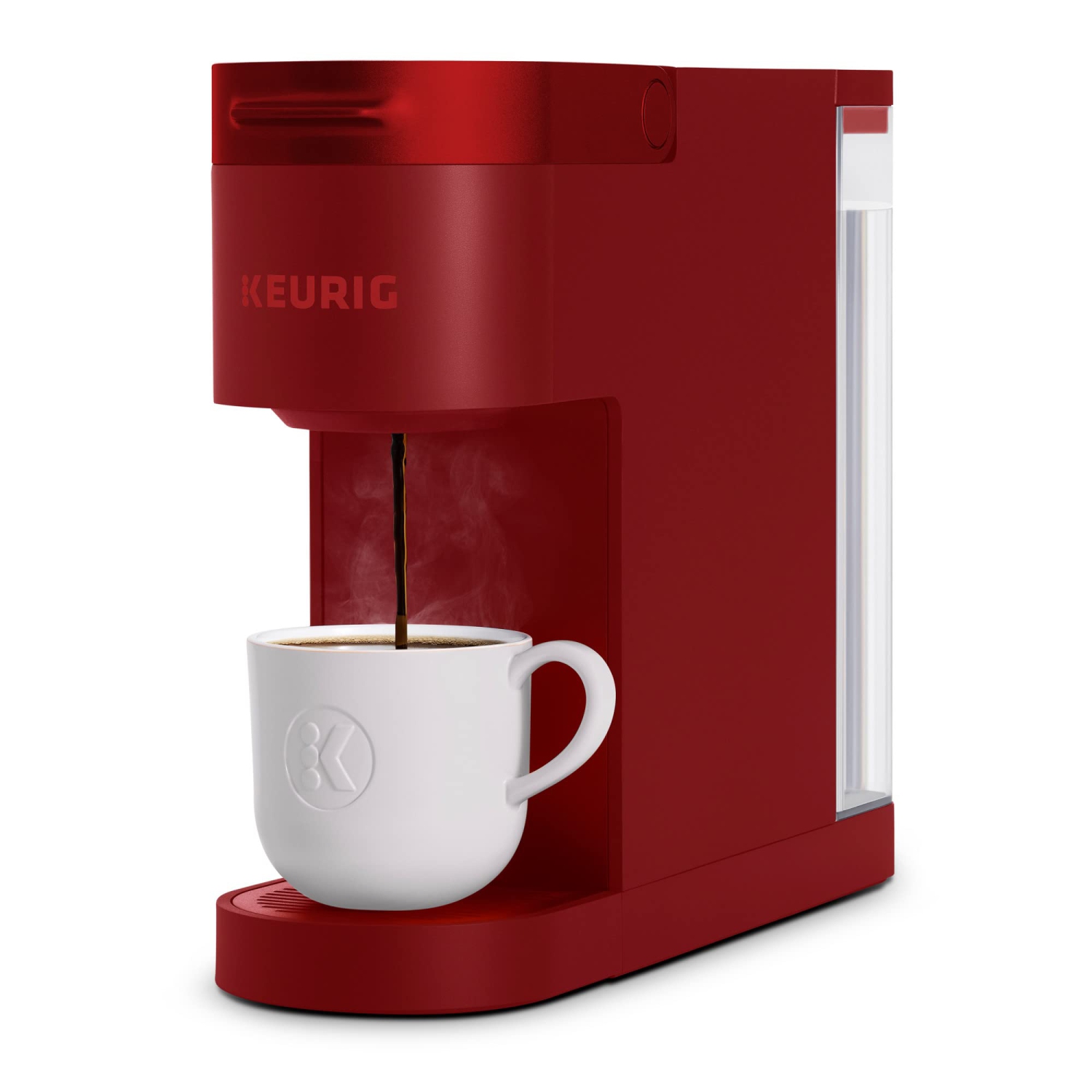 Keurig® K- Slim® – cafetière à dosette K-Cup pour une tasse, technologie Multistream™, rouge écarlate