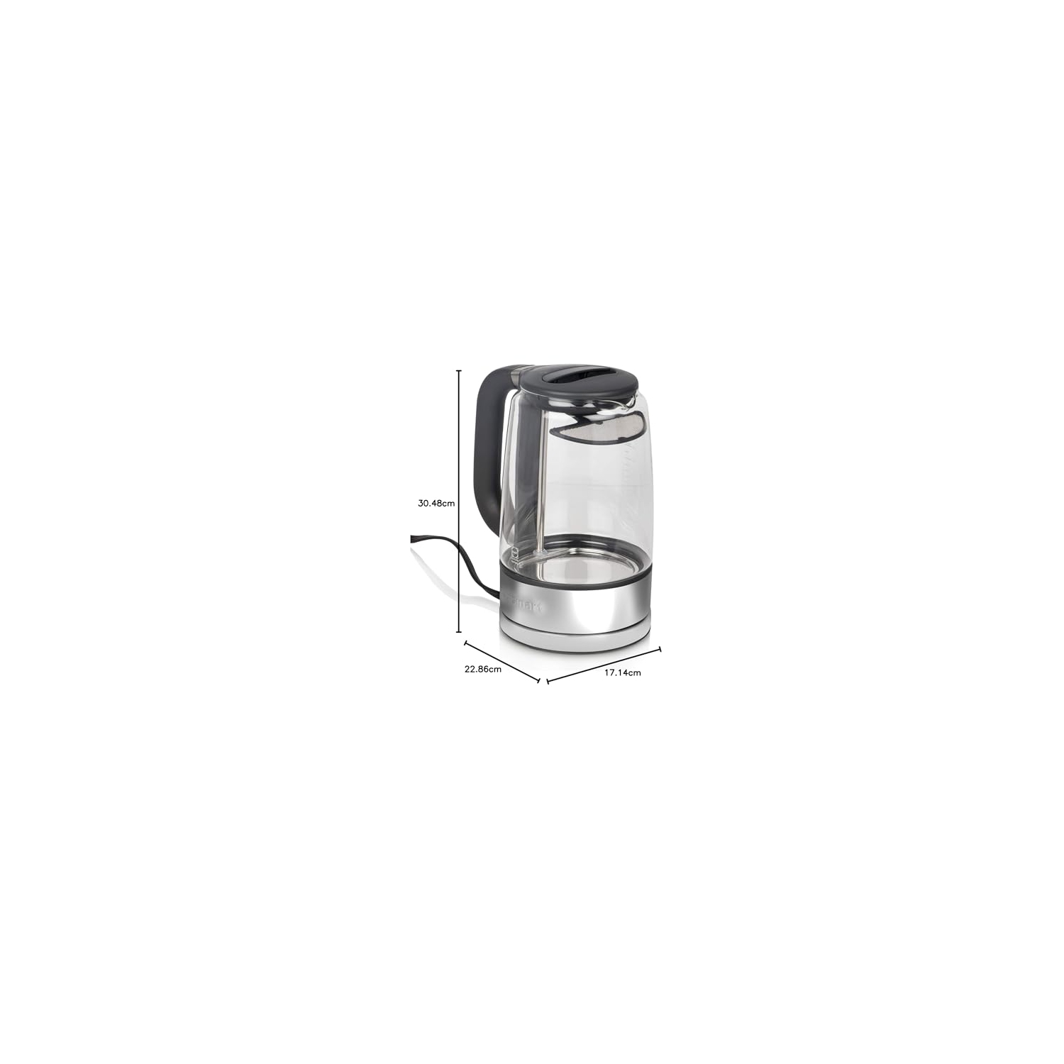 CUISINART GK-17C ViewPro 1.7 L Glass Kettle, Silver