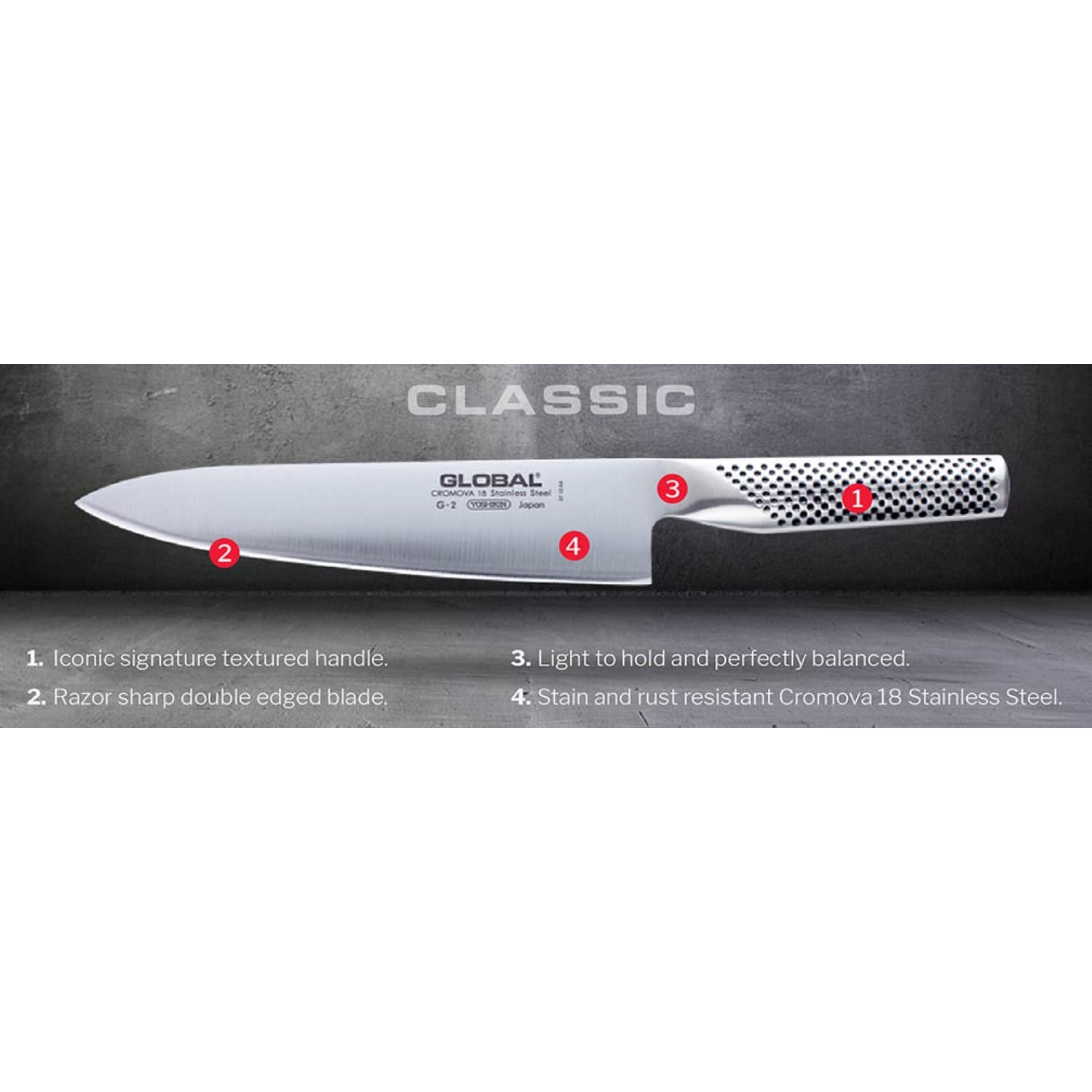 Global 5 1/2-Inch 14cm Vegetable Knife