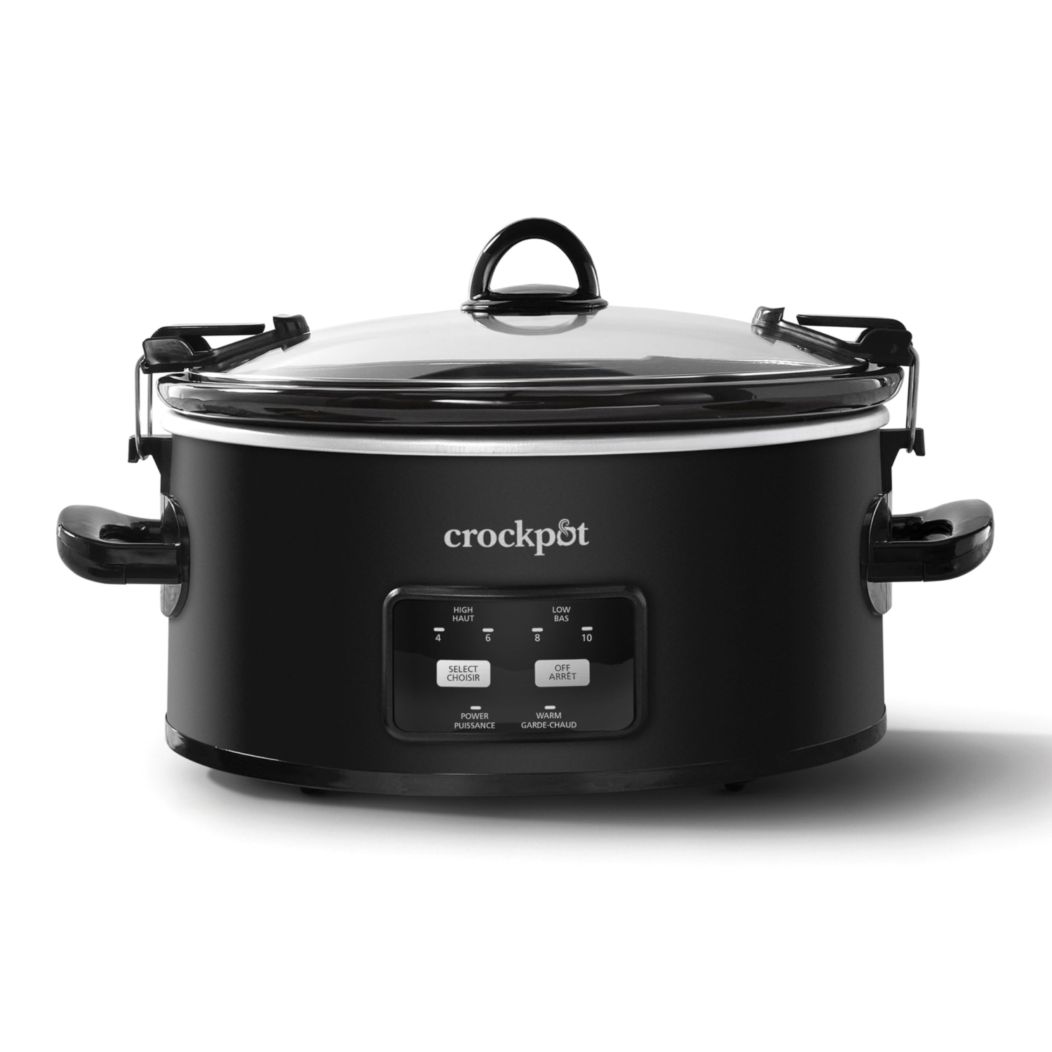 SLOW COOKER CRP 6QT CNC ONE TCH BLK