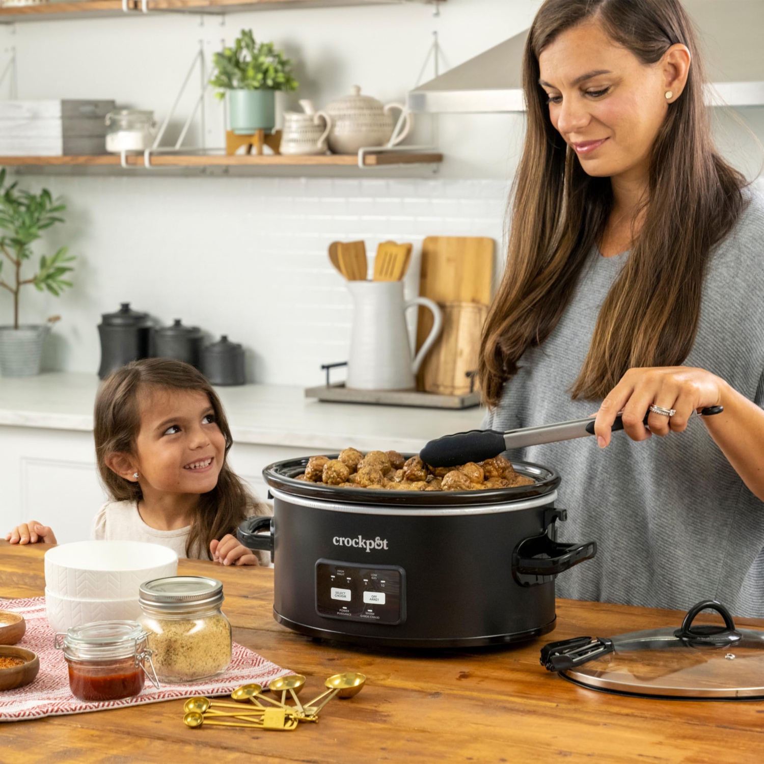 SLOW COOKER CRP 6QT CNC ONE TCH BLK