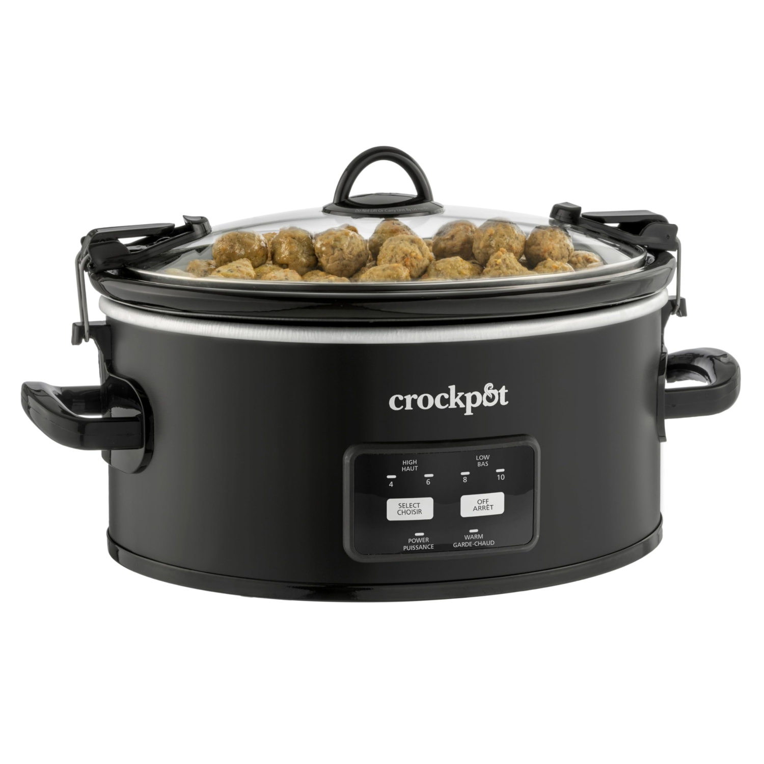 SLOW COOKER CRP 6QT CNC ONE TCH BLK