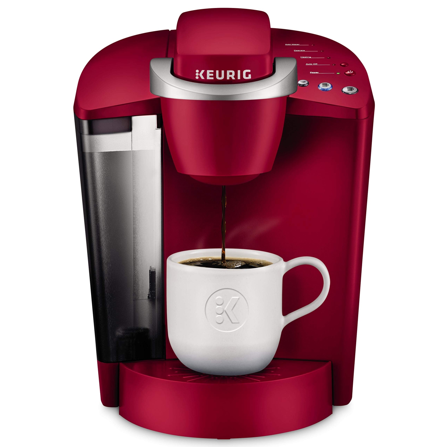 Keurig K-Classic Coffee Maker, Single Serve K-Cup Pod Coffee Brewer, 6 to 10 Oz. Brew Sizes, Rhubarb