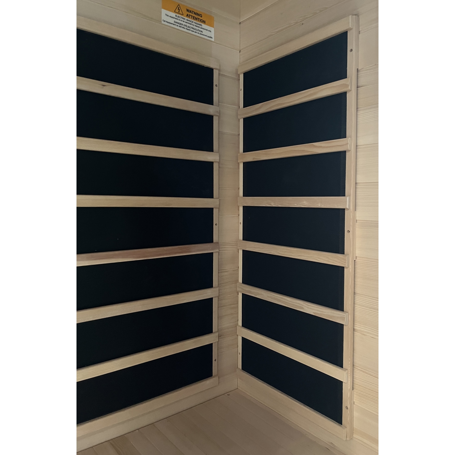Blisspod, Vienna, Far Infrared Sauna Canadian Hemlock Very Low EMF, 74.8-in x 35.4-in, 2 Persons