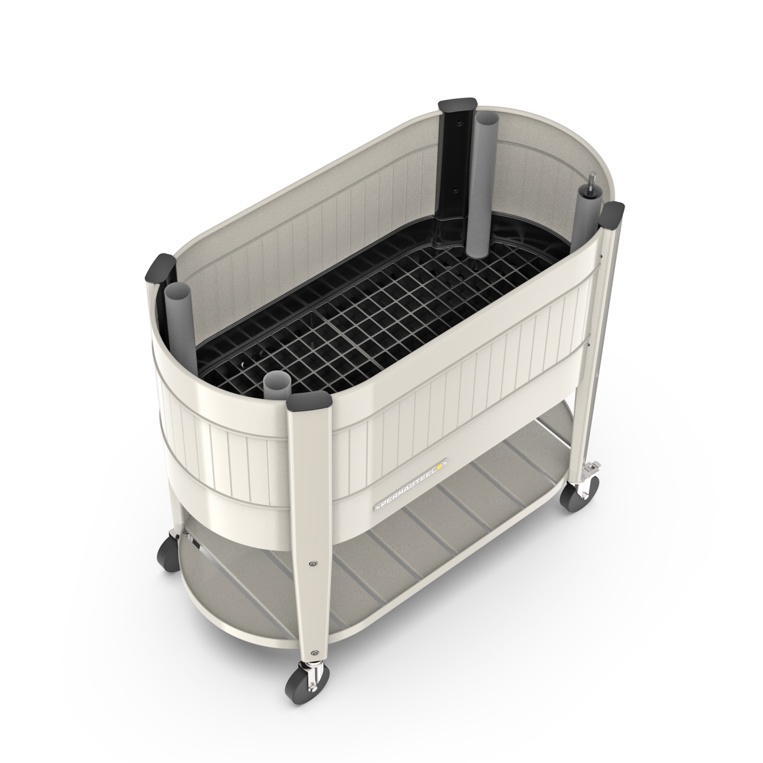 Permasteel - Elevated Garden Bed with EnGrow Technology - IVORY