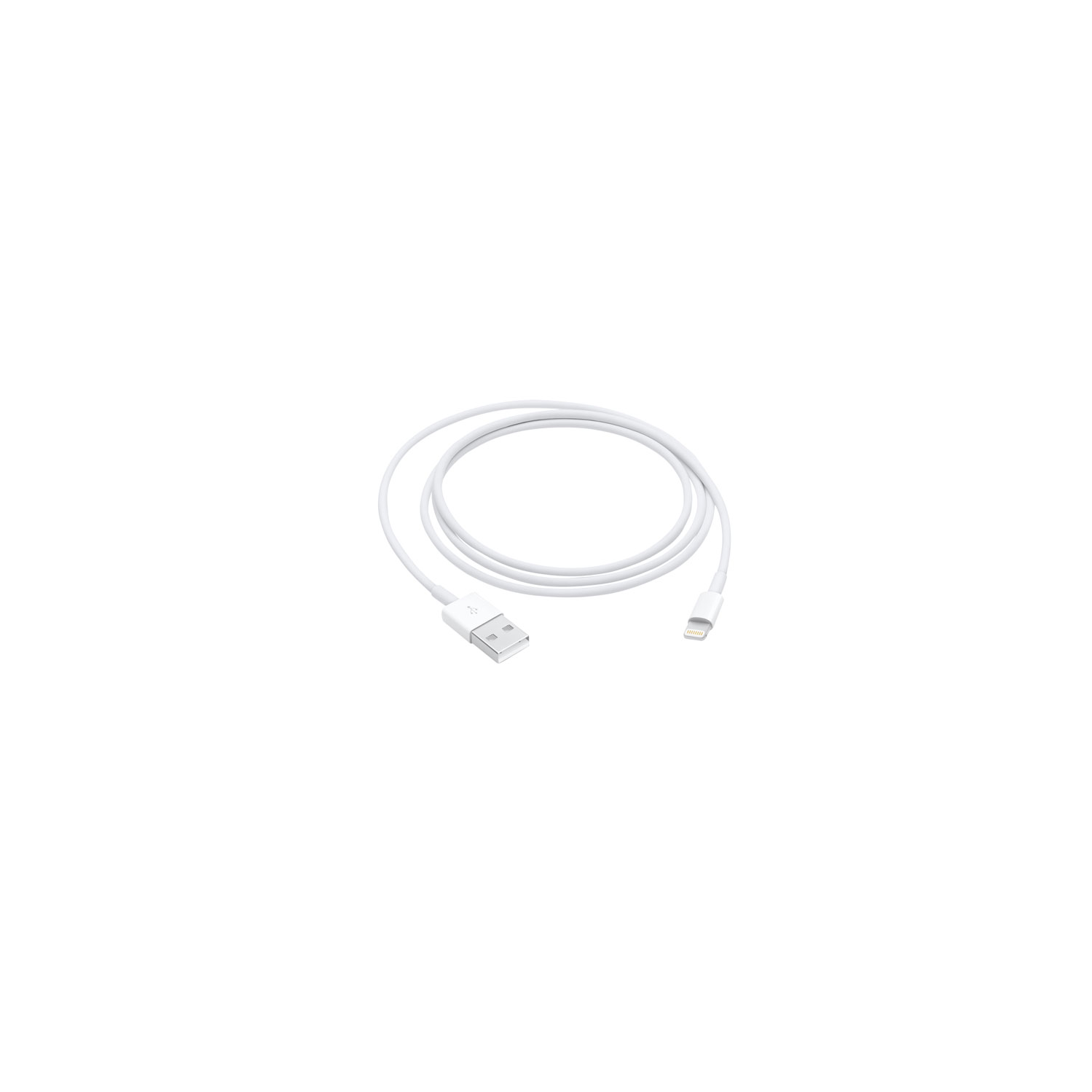 Remis à neuf Apple 1&nbsp;m (3,28&nbsp;pi.) Câble USB-A à Lightning (MUQW3AM/A) - Blanc