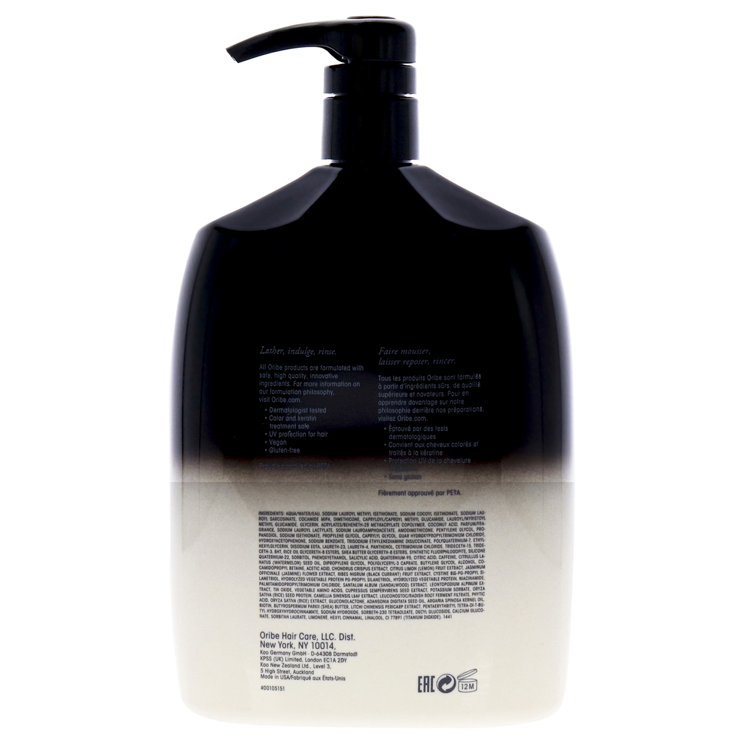 Gold Lust Repair and Restore Shampoo by Oribe for Unisex - 33.8 oz Shampoo