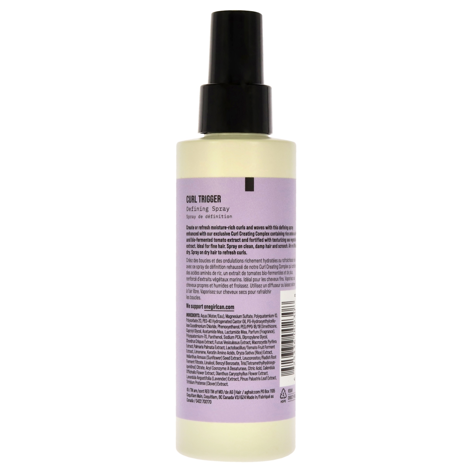 AG HAIR CARE by AG Hair Care CURL TRIGGER CURL DEFINING SPRAY 5 OZ