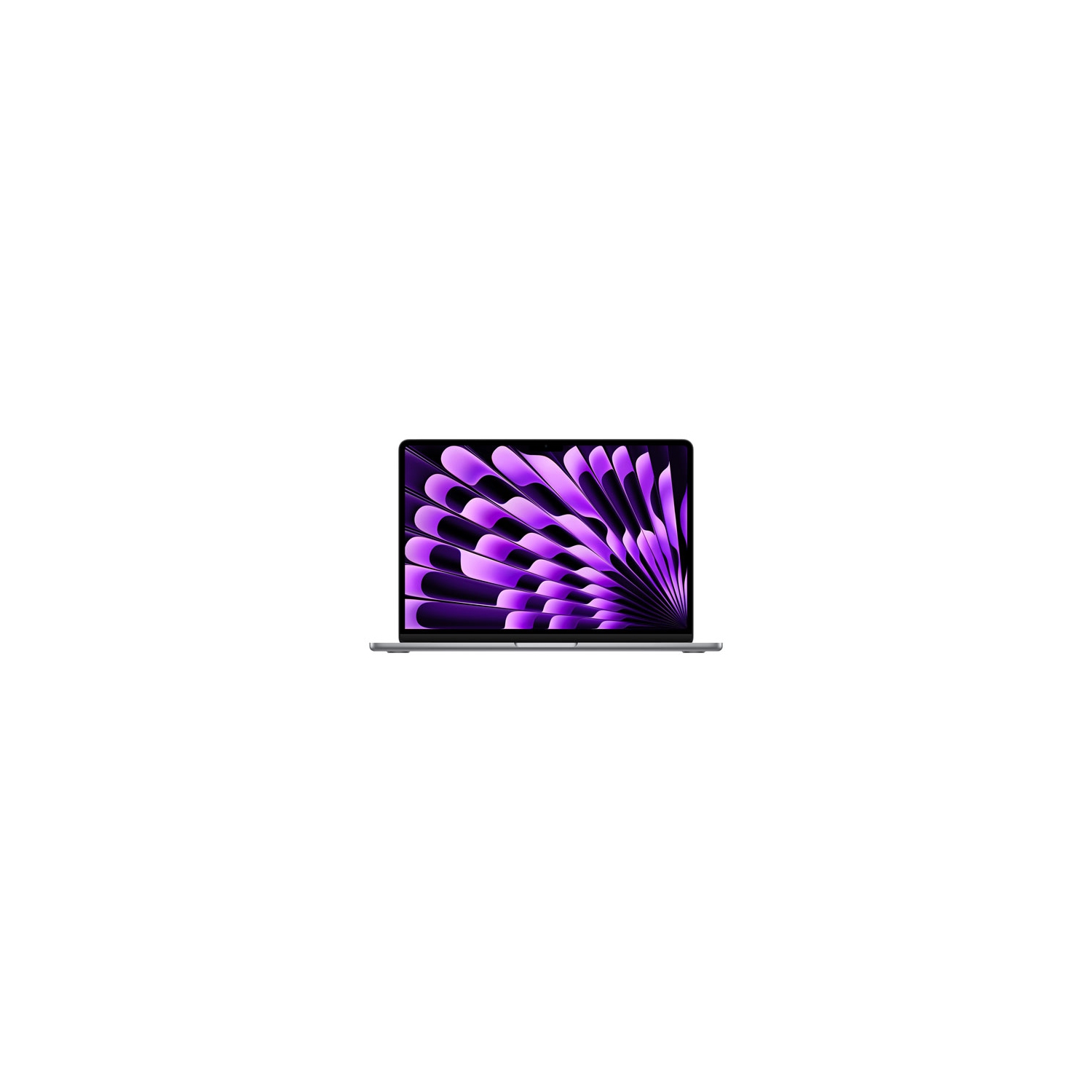 Refurbished - Apple MacBook Air (2024) 13" w/ Touch ID- Space Grey (Apple M3 Chip / 512GB SSD / 16GB RAM) - English