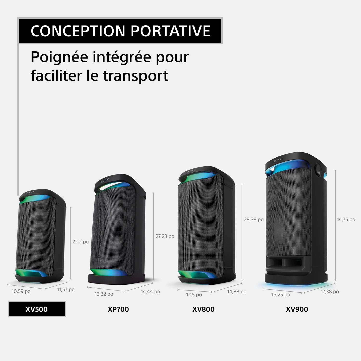 Sony SRS-XV500 Bluetooth Wireless Party Speaker - Black