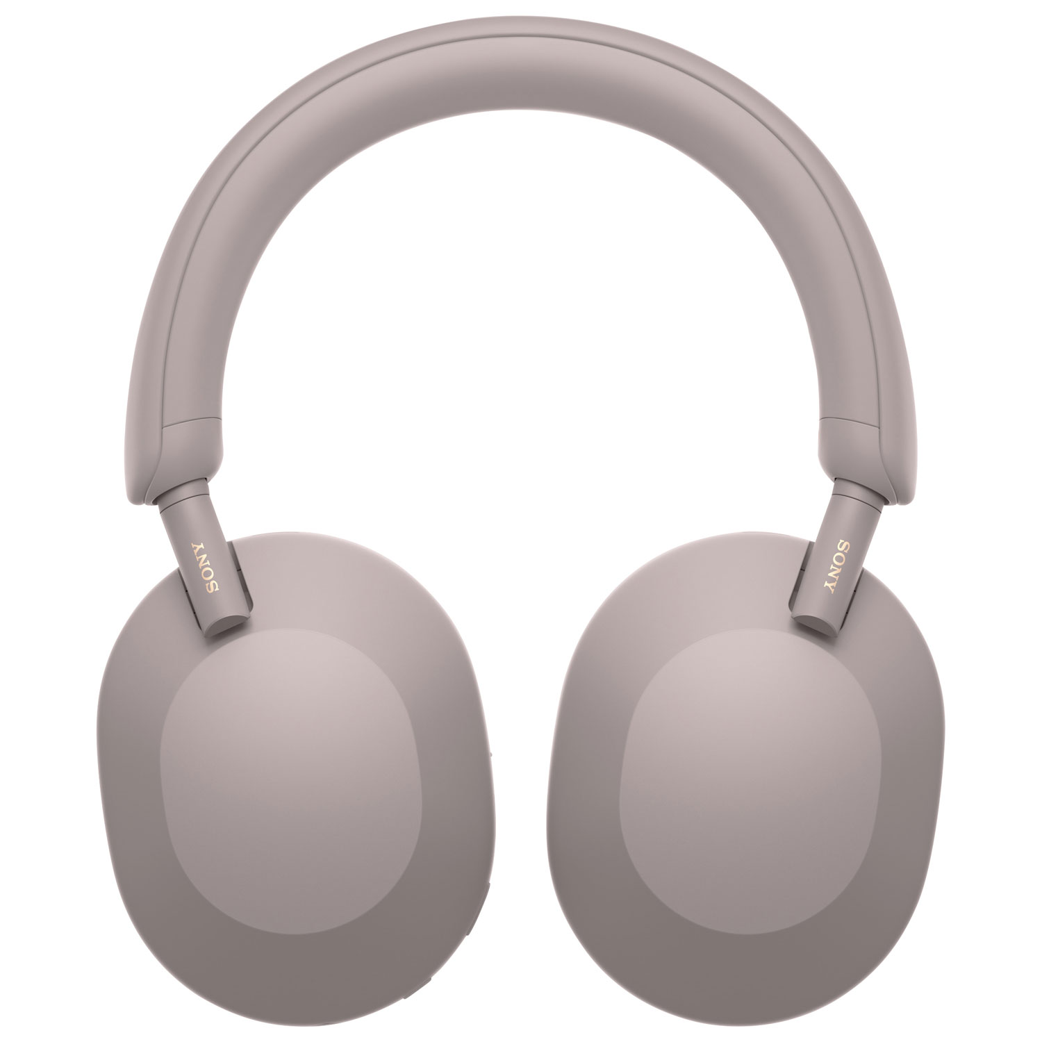 Casque d'écoute Bluetooth à suppression du bruit WH-1000XM5 de Sony - Rose fumé