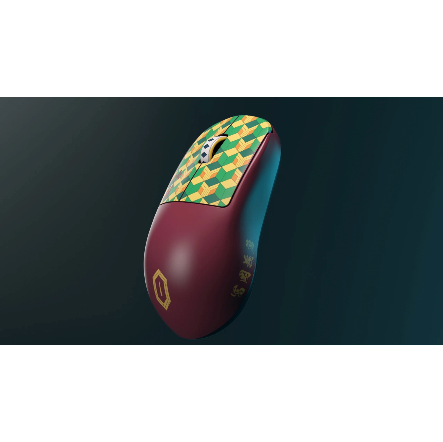 Pulsar X2H Demon Slayer Wireless Gaming Mouse - Ultra-Lightweight 55g, PAW3395 26K DPI Sensor, Optical Switches, Symmetrical Design High Hump,