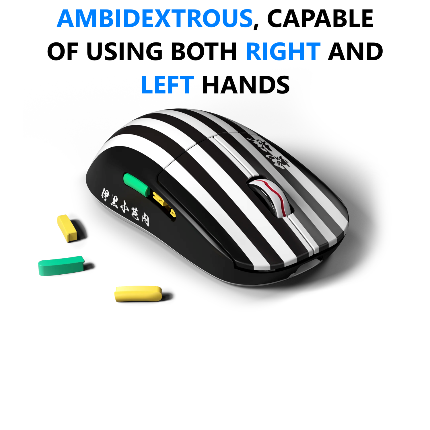 Pulsar X2A Mini Demon Slayer Wireless Gaming Mouse - Ultra-Lightweight 58g, PAW3395 26K DPI Sensor, Optical Switches, Ambidextrous, Lag-Free 2.4GHz