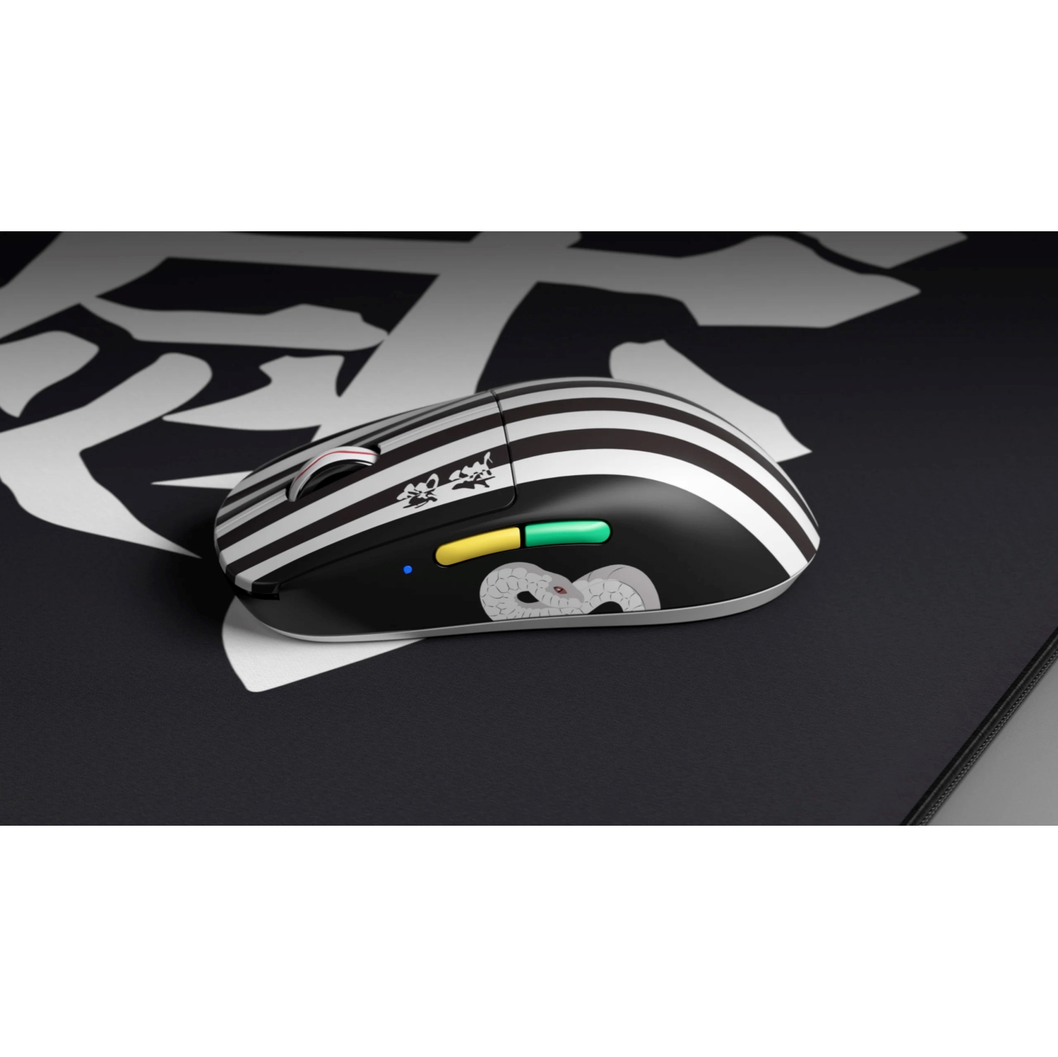 Pulsar X2A Mini Demon Slayer Wireless Gaming Mouse - Ultra-Lightweight 58g, PAW3395 26K DPI Sensor, Optical Switches, Ambidextrous, Lag-Free 2.4GHz